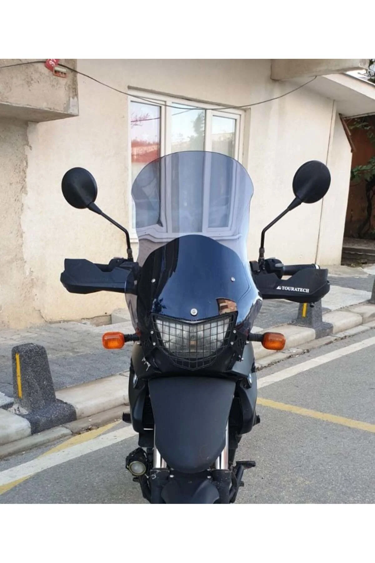 Bmw F 650 GS Ön Cam ( 3 Delikli ) 1999-2003 Model 58cm Füme Renkl
