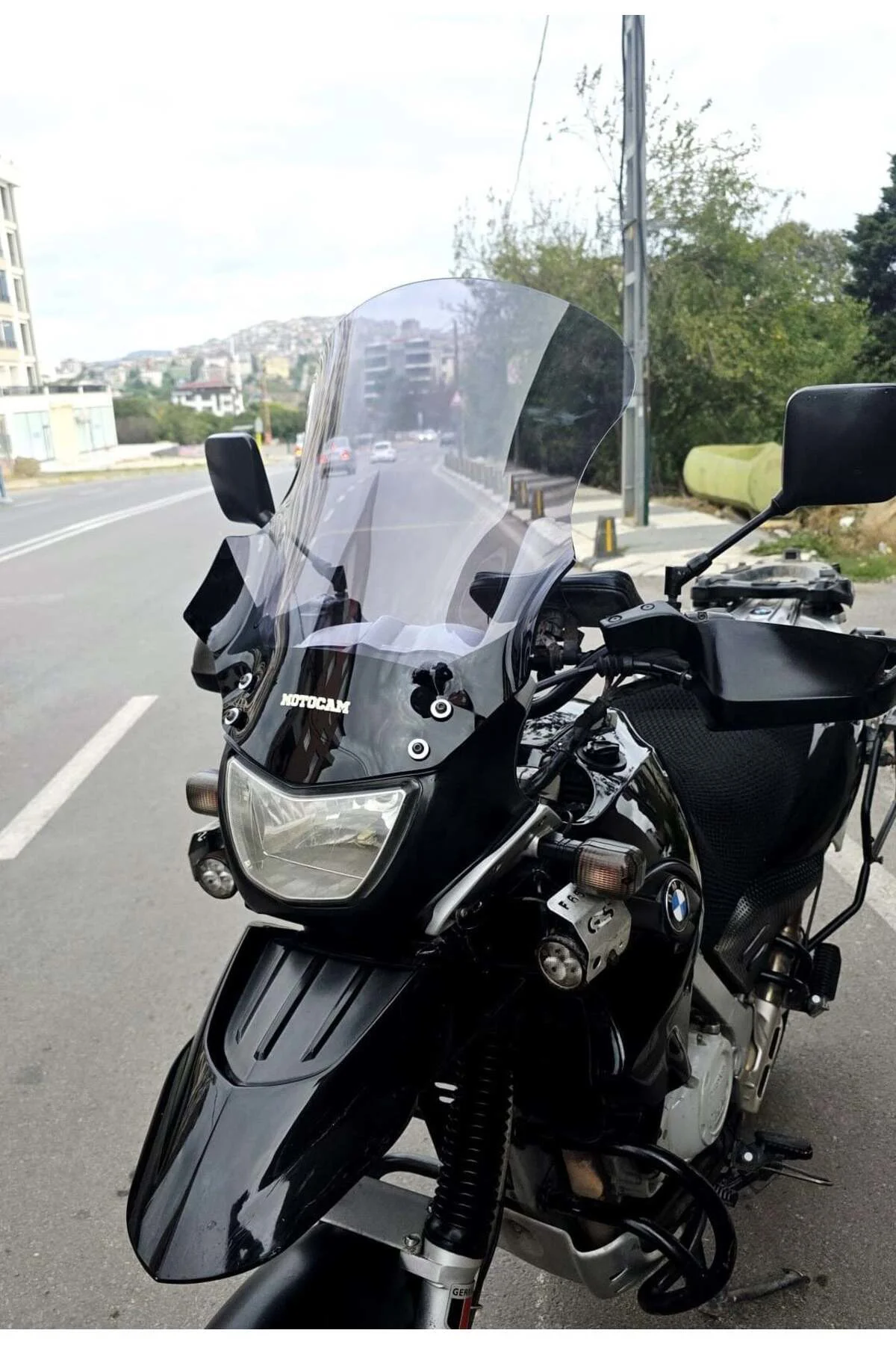 Bmw F 650 GS Ön Cam 2004-2007 Model 50cm Füme Renkli 4mm