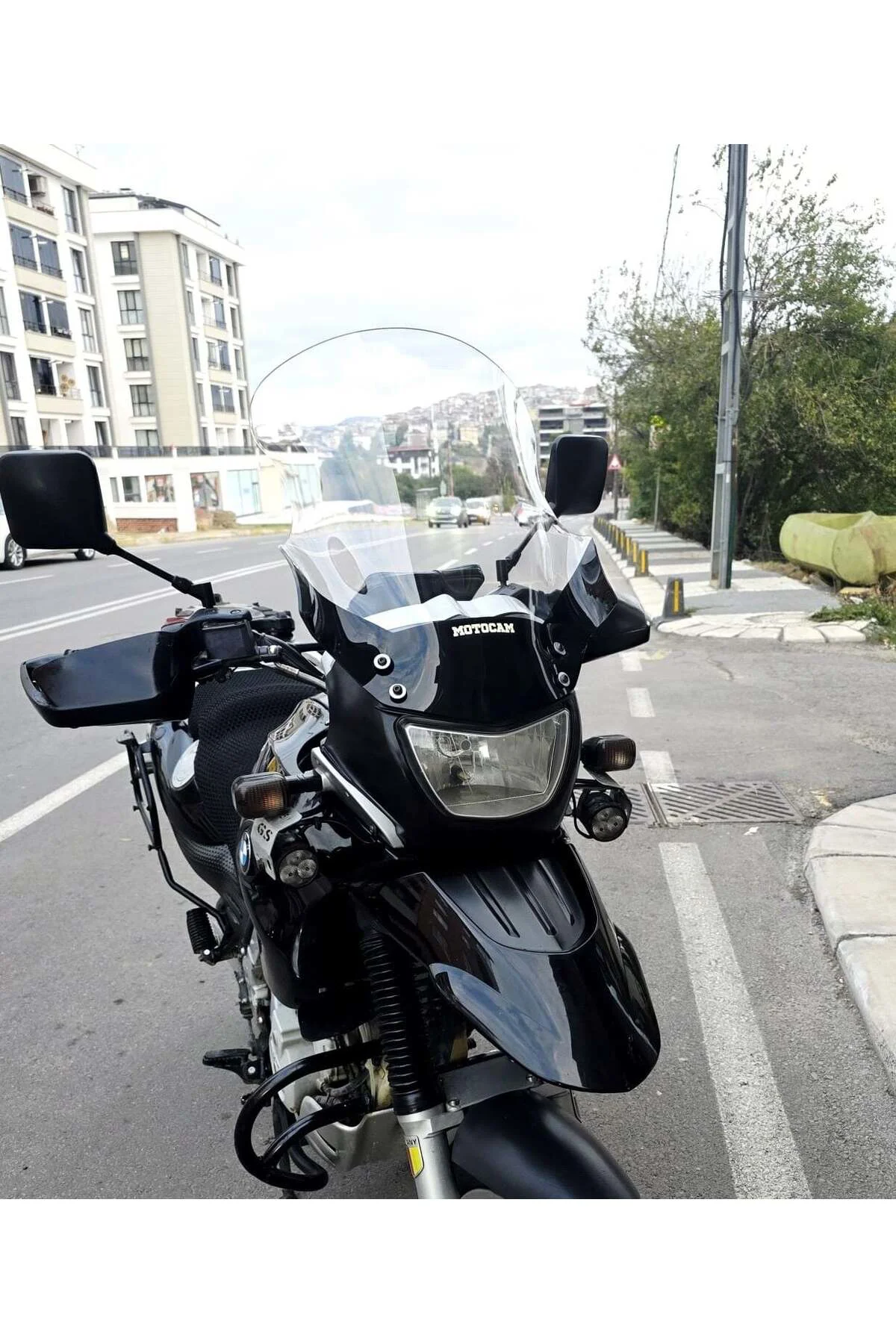 Bmw F 650 GS Ön Cam 2004-2007 Model 50cm Şeffaf Renkli 4mm