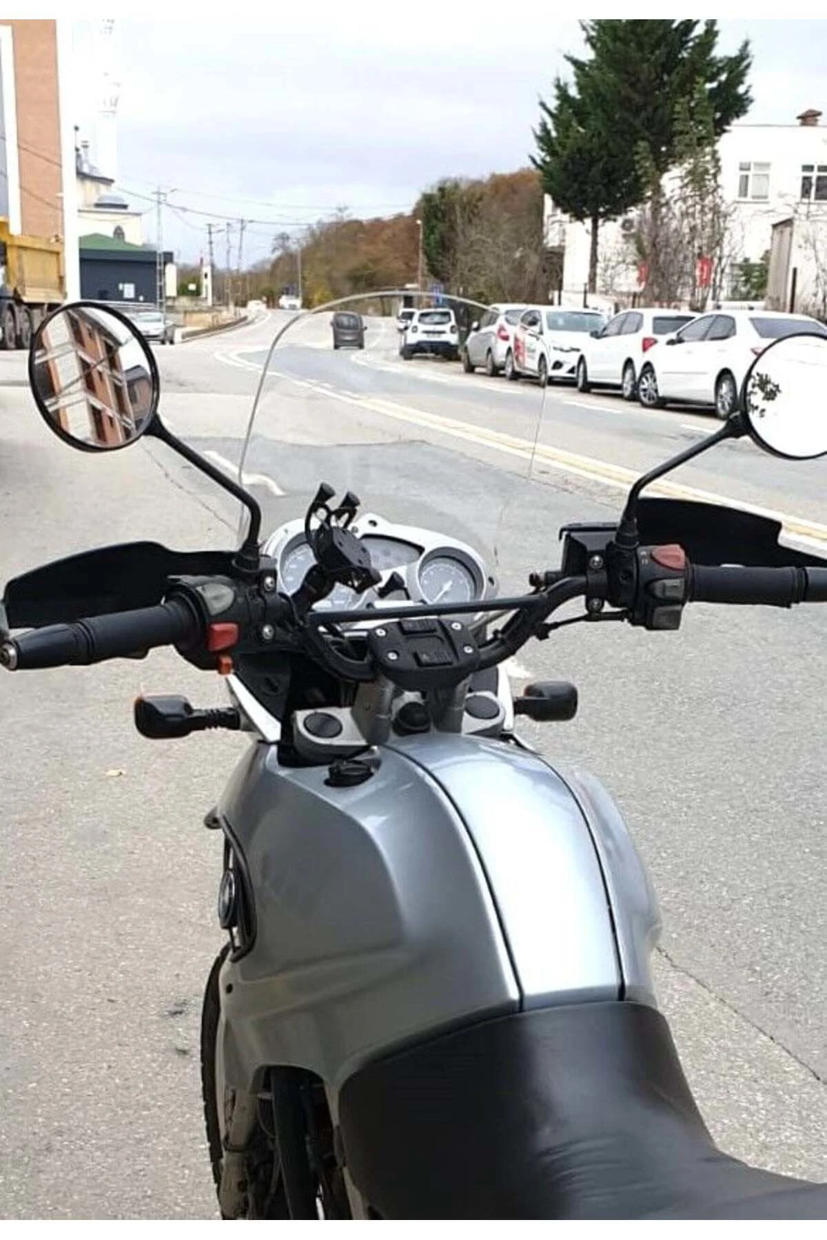 Bmw F 650 GS Ön Cam 2004-2007 Model 45cm Şeffaf Renkli 4mm