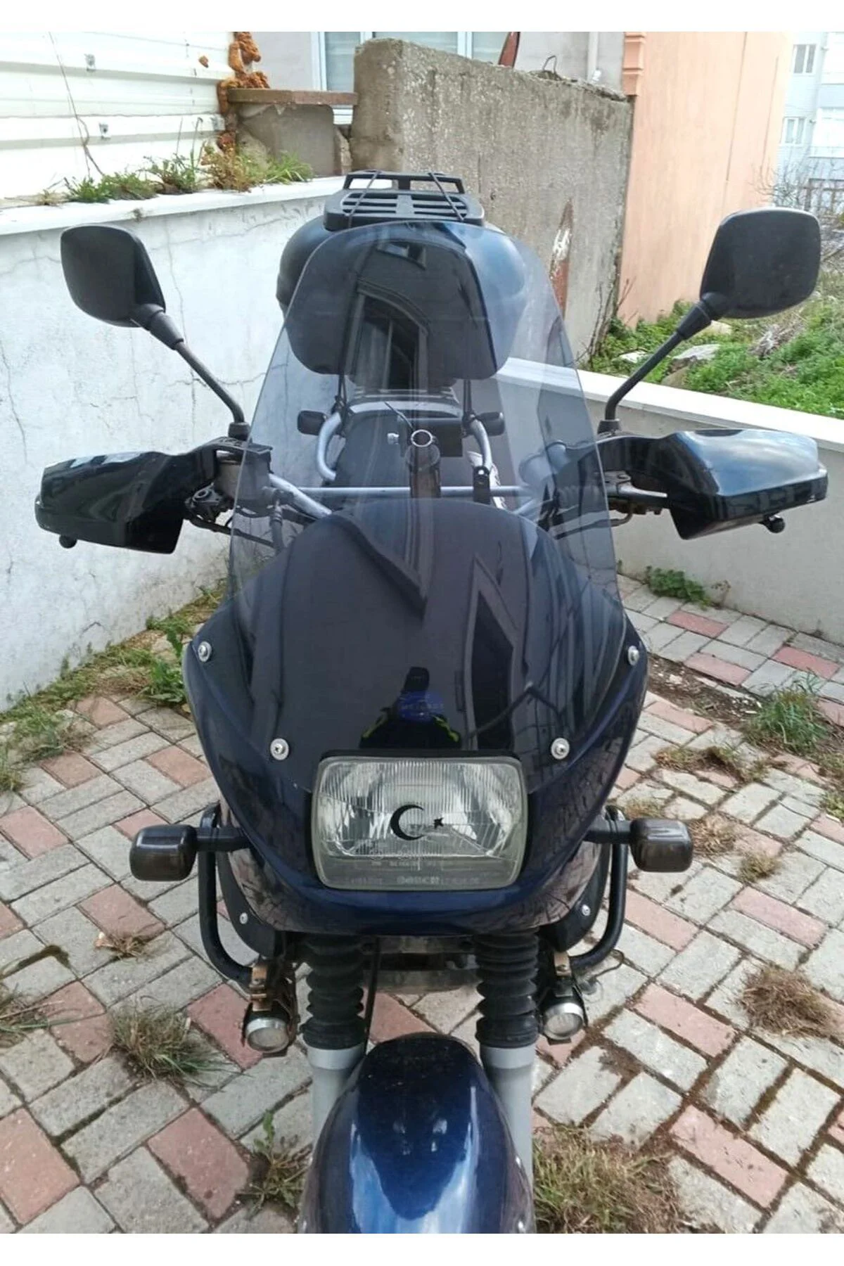 Bmw F 650 Ön Cam 1993-2000 Model 43cm Füme Renkli 4mm