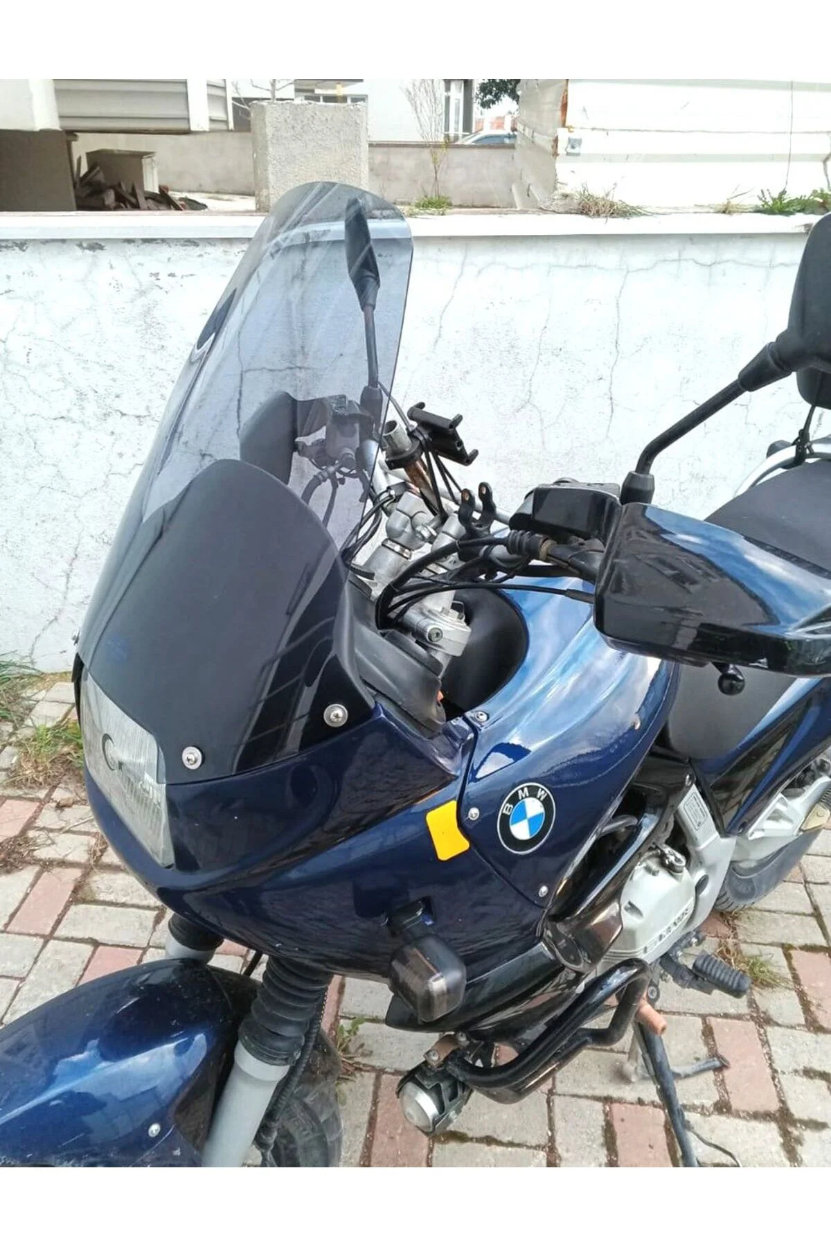 Bmw F 650 Ön Cam 1993-2000 Model 43cm Füme Renkli 4mm