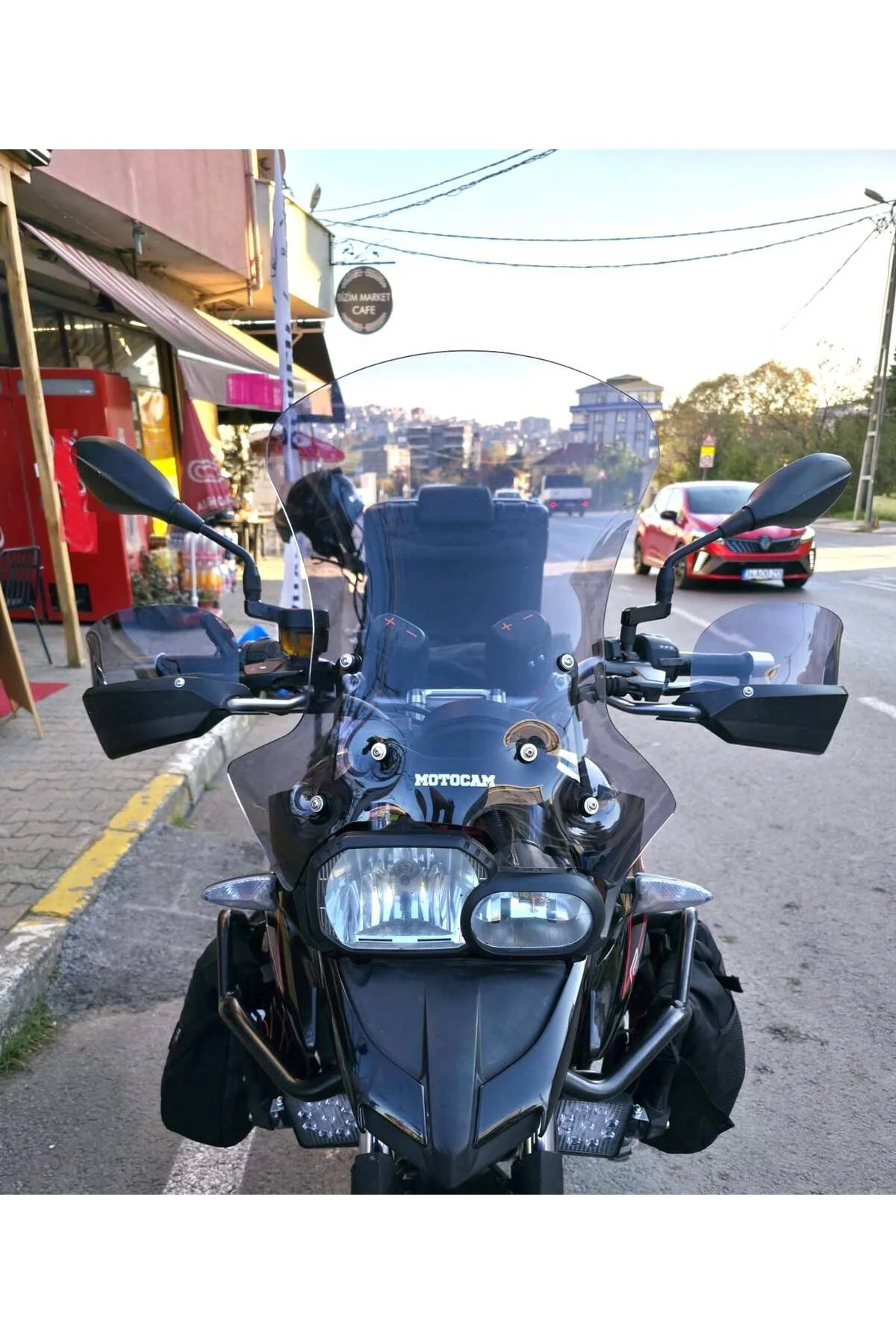 BMW F 700 Ön Cam 2012-2019 Model 56cm Füme Renkli 4mm
