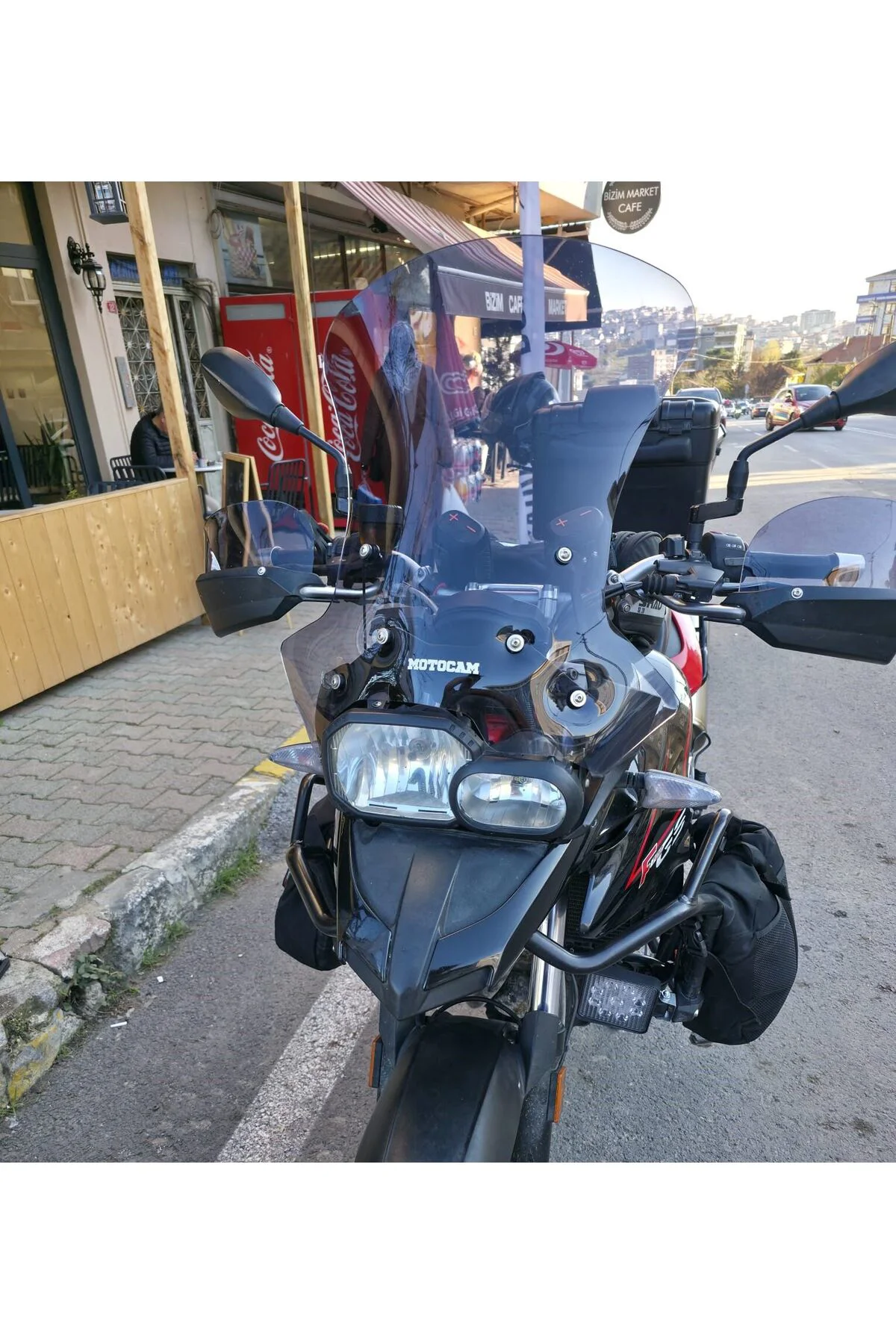 BMW F 700 Ön Cam 2012-2019 Model 56cm Füme Renkli 4mm