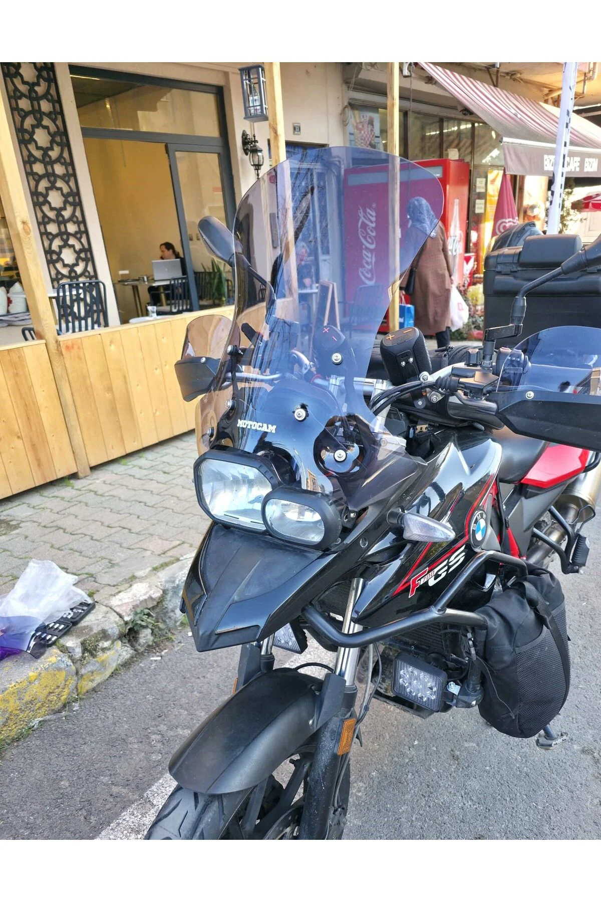 BMW F 700 Ön Cam 2012-2019 Model 56cm Füme Renkli 4mm