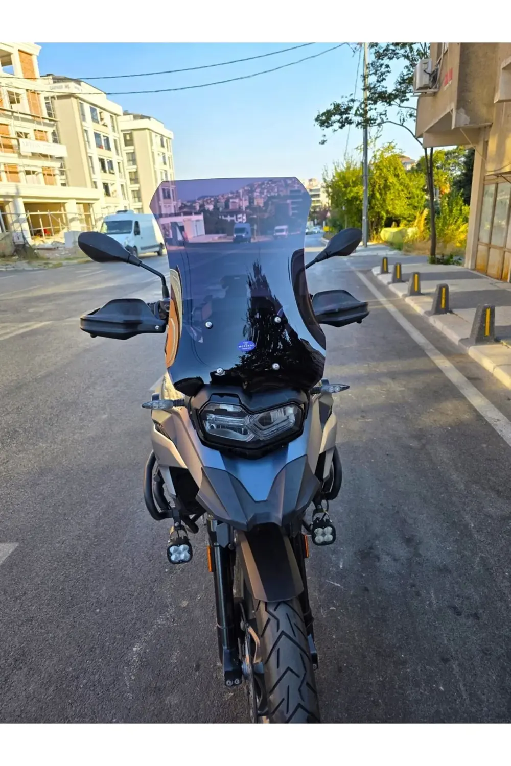 Bmw F 750 GS Ön Cam 2018-2023 Model 57cm Siyah Renkli 4mm
