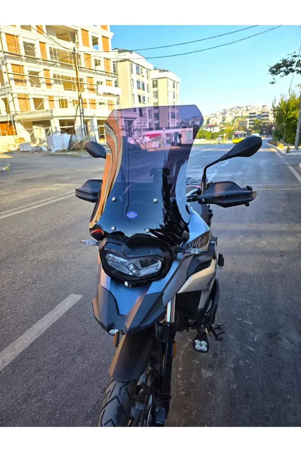 Bmw F 750 GS Ön Cam 2018-2023 Model 57cm Siyah Renkli 4mm