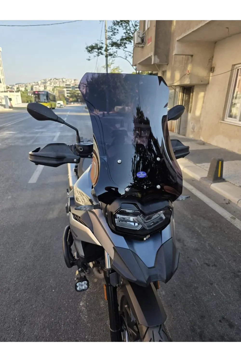 Bmw F 750 GS Ön Cam 2018-2023 Model 57cm Siyah Renkli 4mm