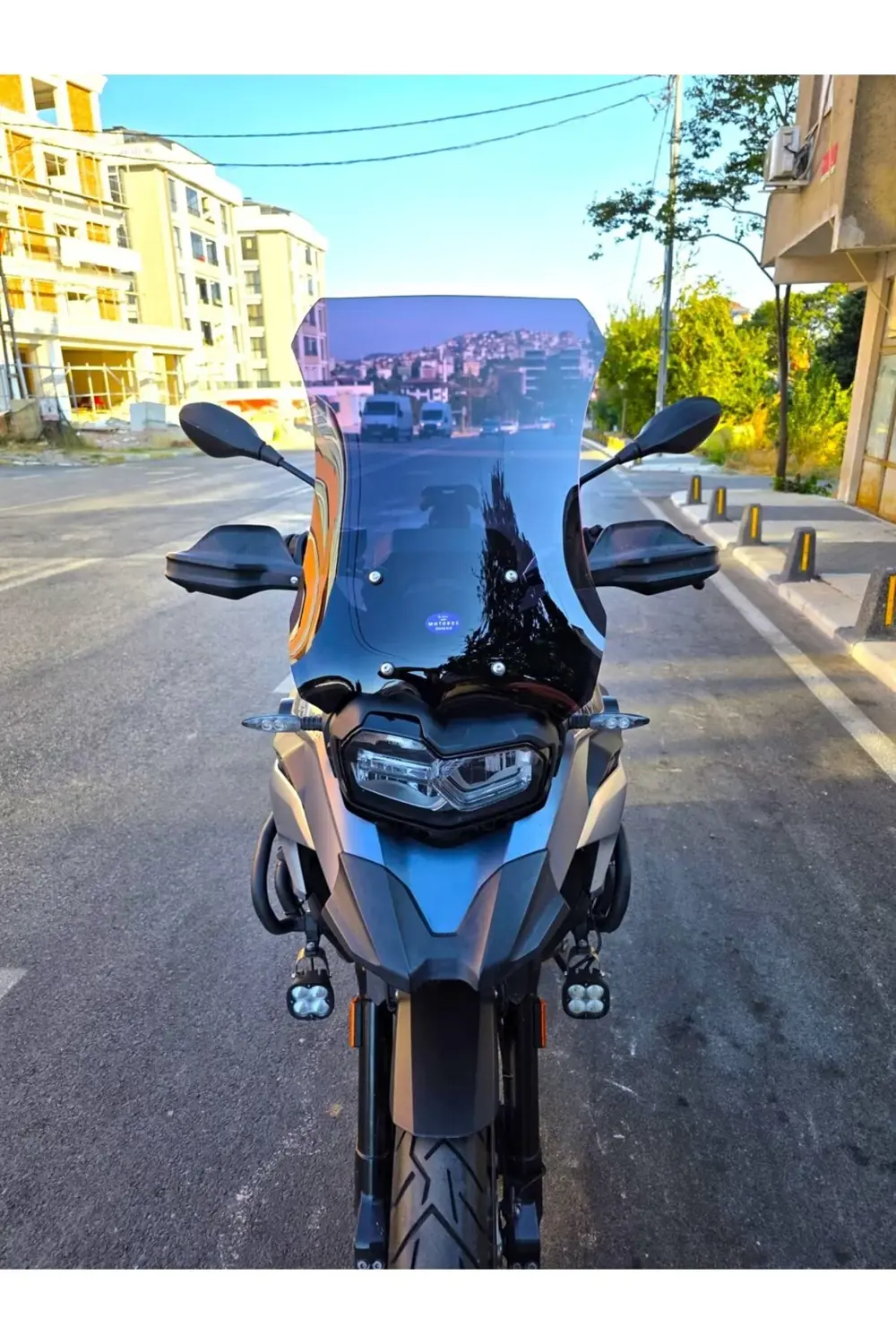 Bmw F 750 GS Ön Cam 2018-2023 Model 57cm Siyah Renkli 4mm