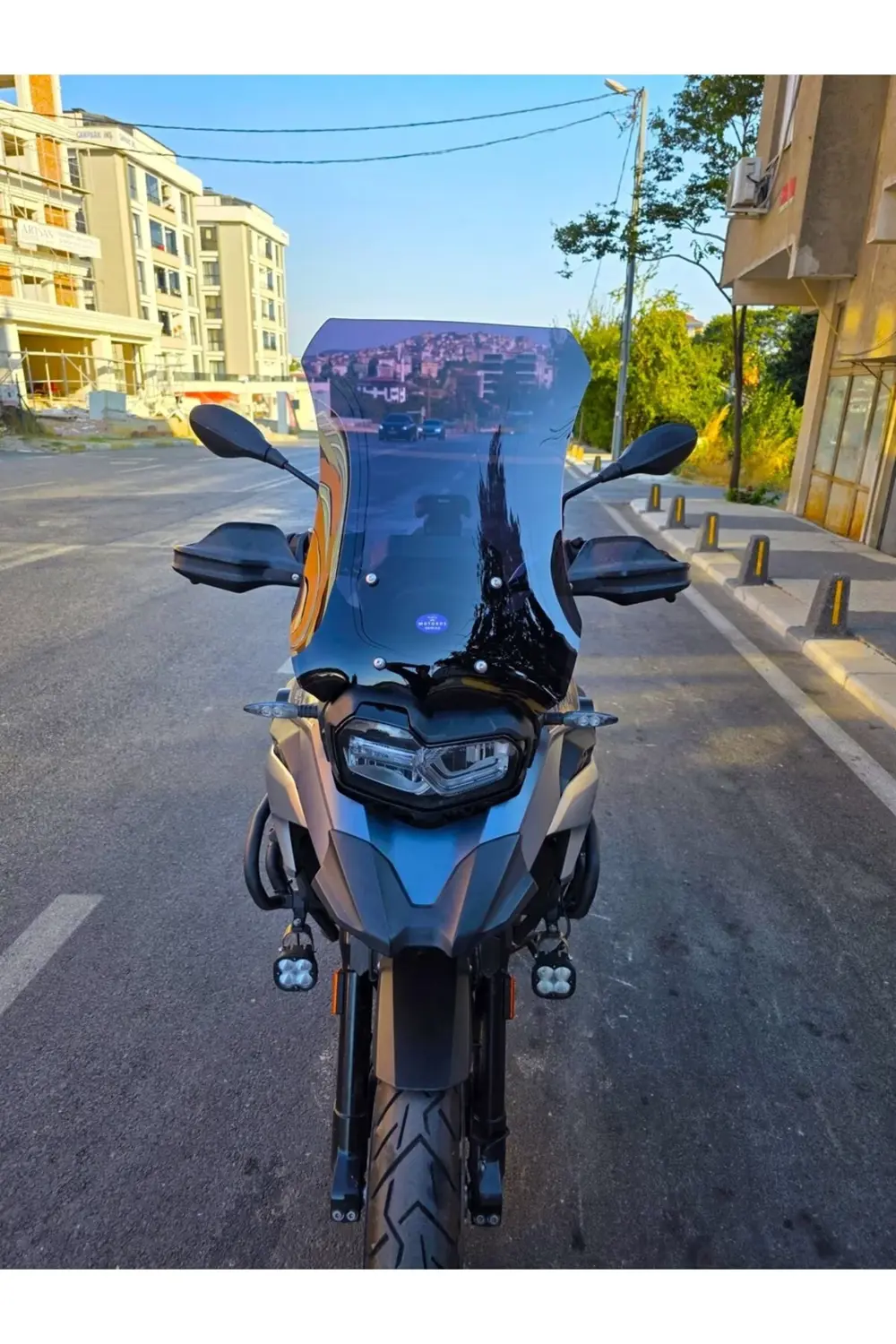 Bmw F 750 GS Ön Cam 2018-2023 Model 57cm Siyah Renkli 4mm