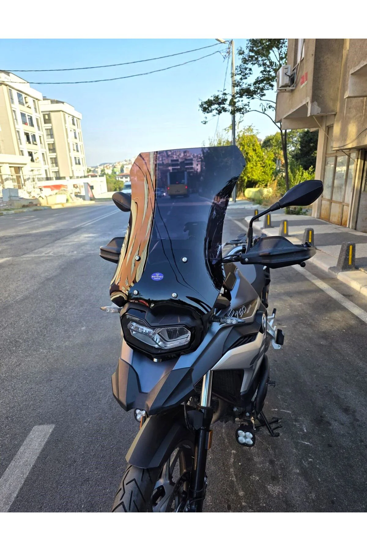 Bmw F 750 GS Ön Cam 2018-2023 Model 57cm Siyah Renkli 4mm
