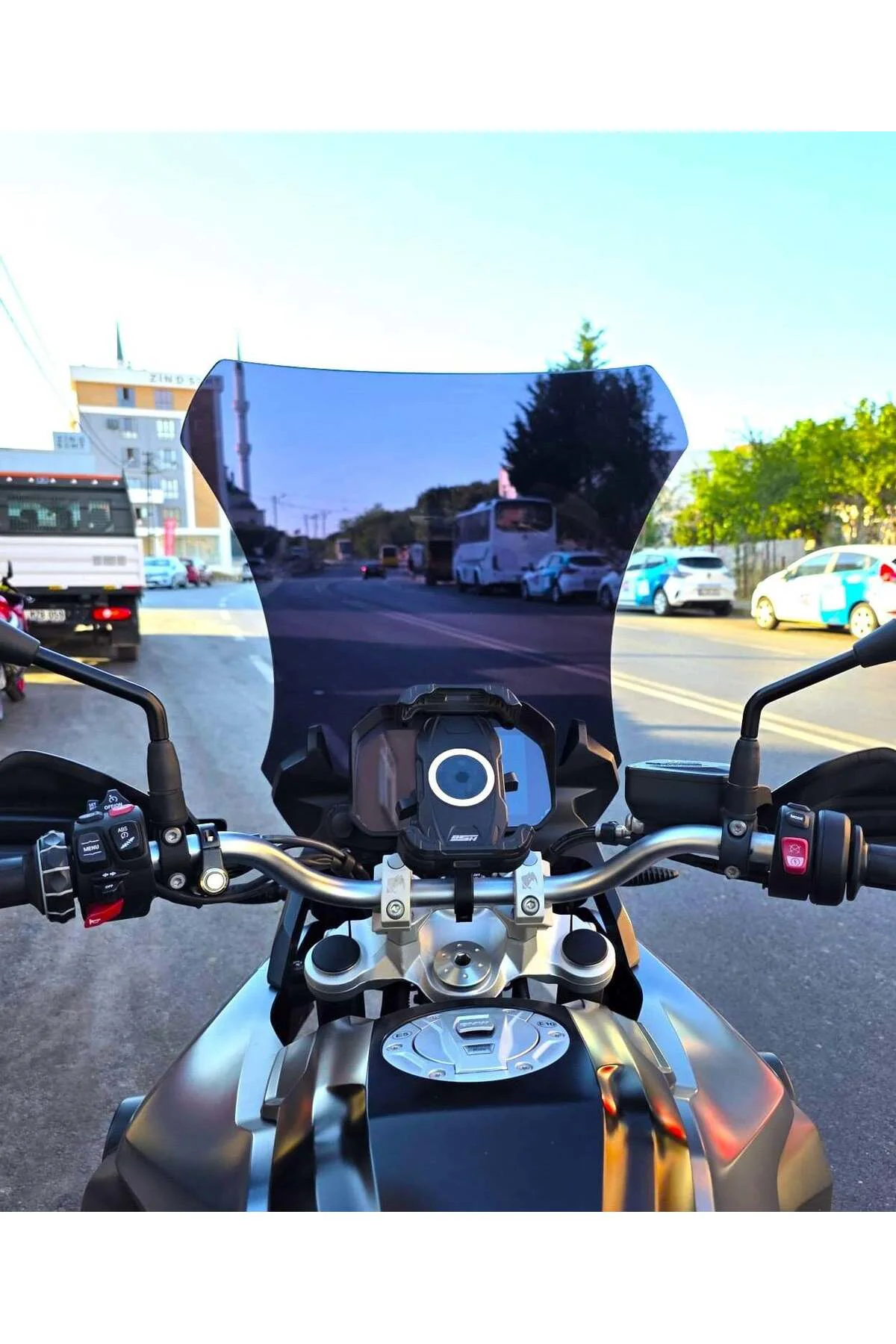 Bmw F 750 GS Ön Cam 2018-2023 Model 57cm Siyah Renkli 4mm