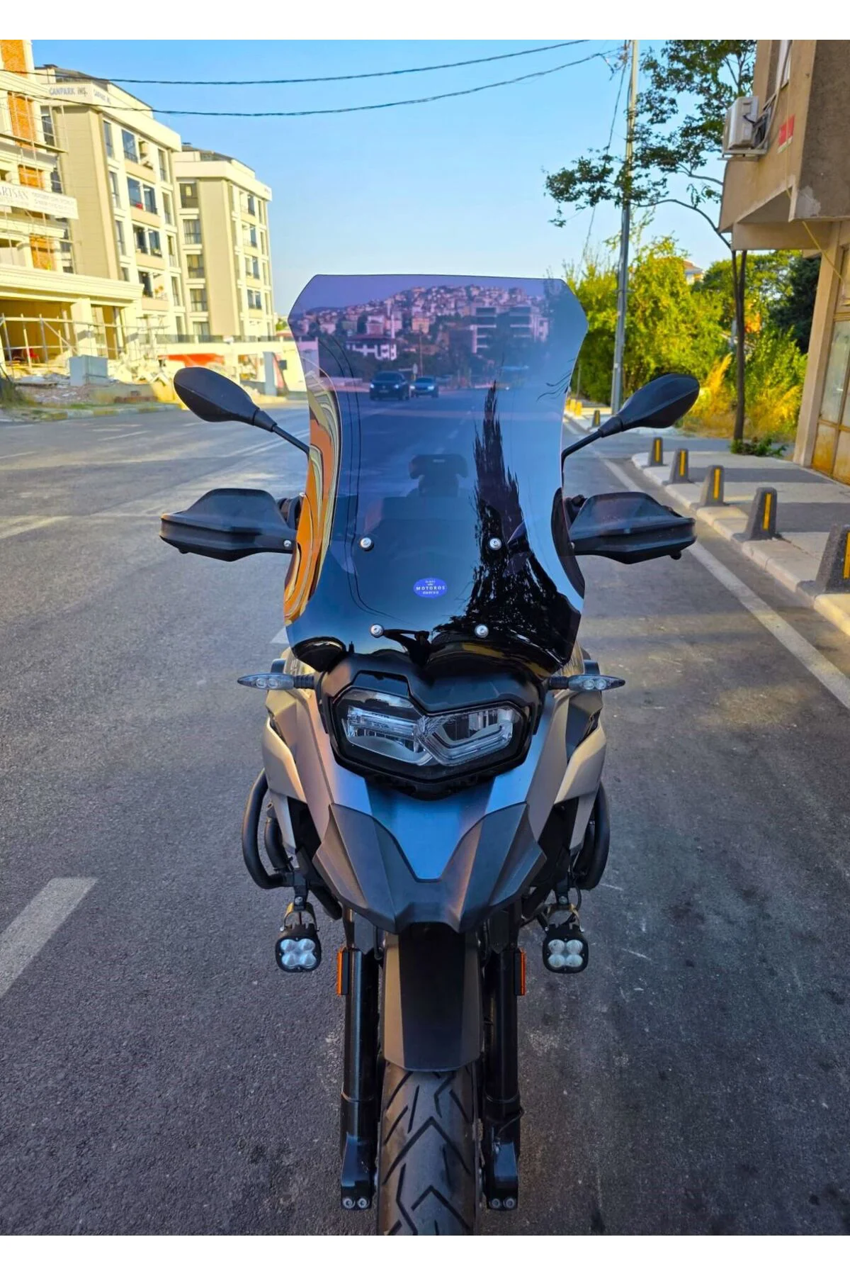 Bmw F 750 GS Ön Cam 2018-2023 Model 57cm Siyah Renkli 4mm