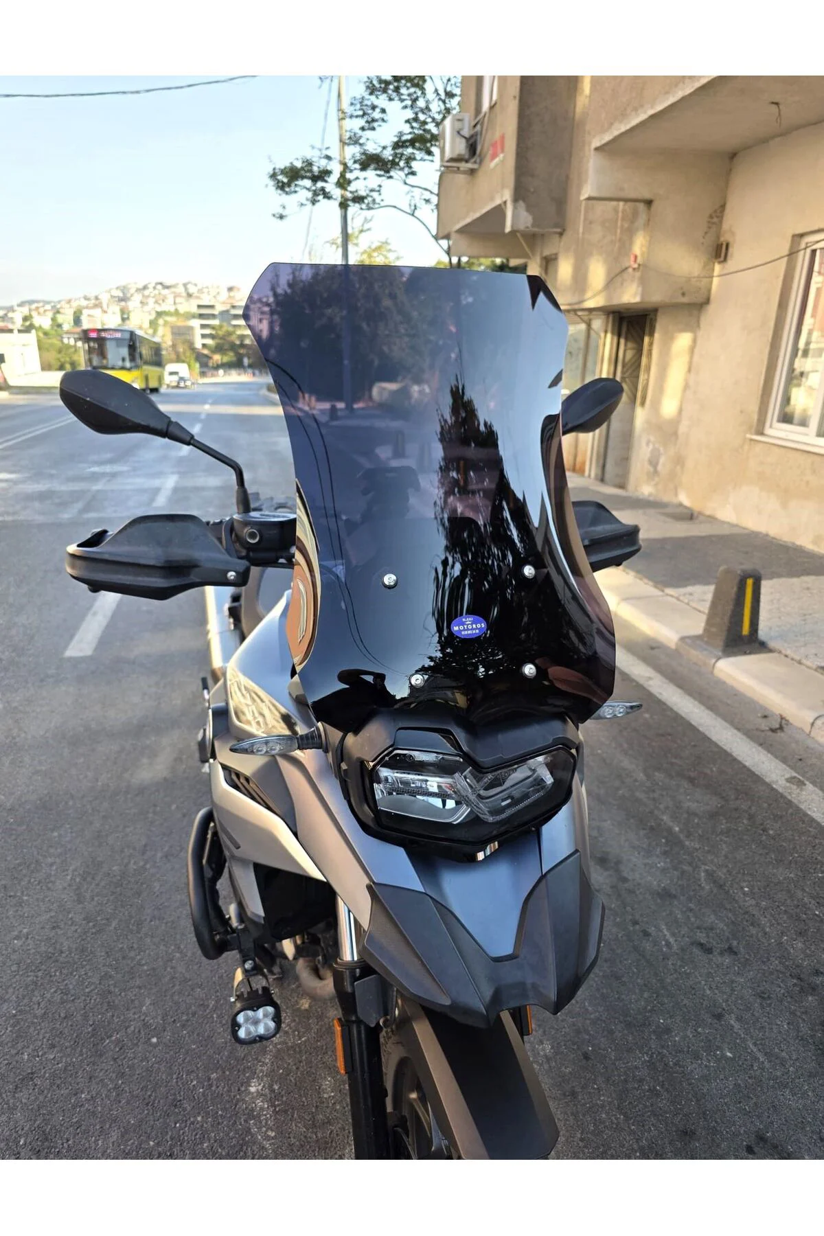 Bmw F 750 GS Ön Cam 2018-2023 Model 57cm Siyah Renkli 4mm