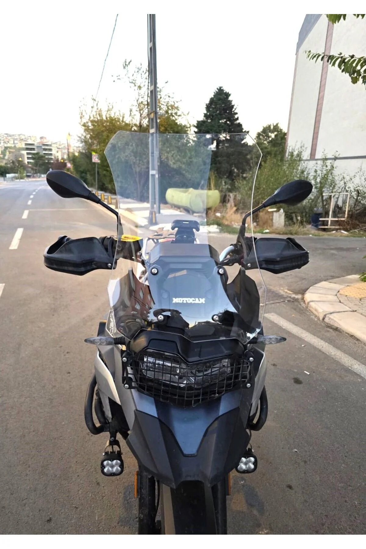 Bmw F 750 GS Ön Cam 2018-2023 Model 57cm Şeffaf Renkli 4mm