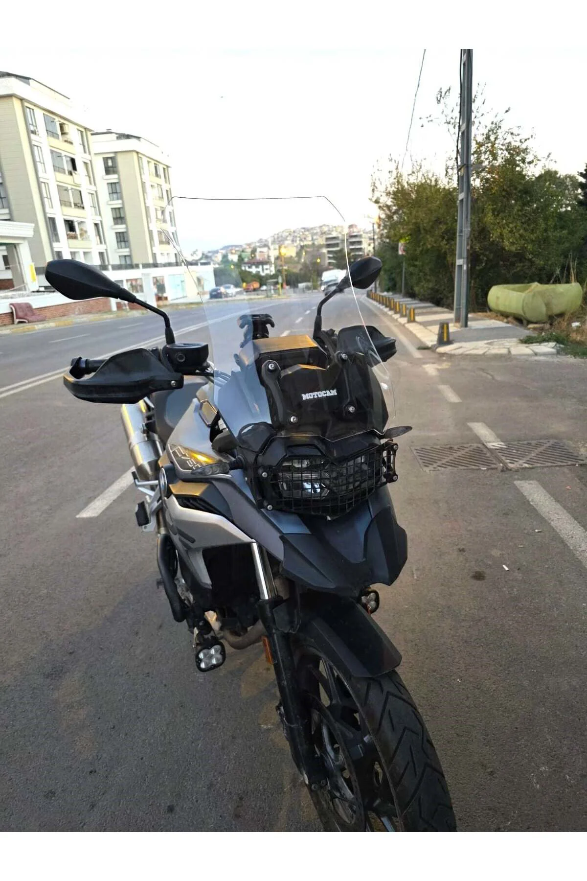 Bmw F 750 GS Ön Cam 2018-2023 Model 57cm Şeffaf Renkli 4mm
