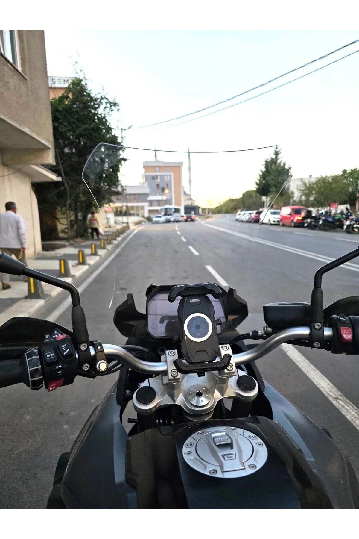 Bmw F 750 GS Ön Cam 2018-2023 Model 57cm Şeffaf Renkli 4mm