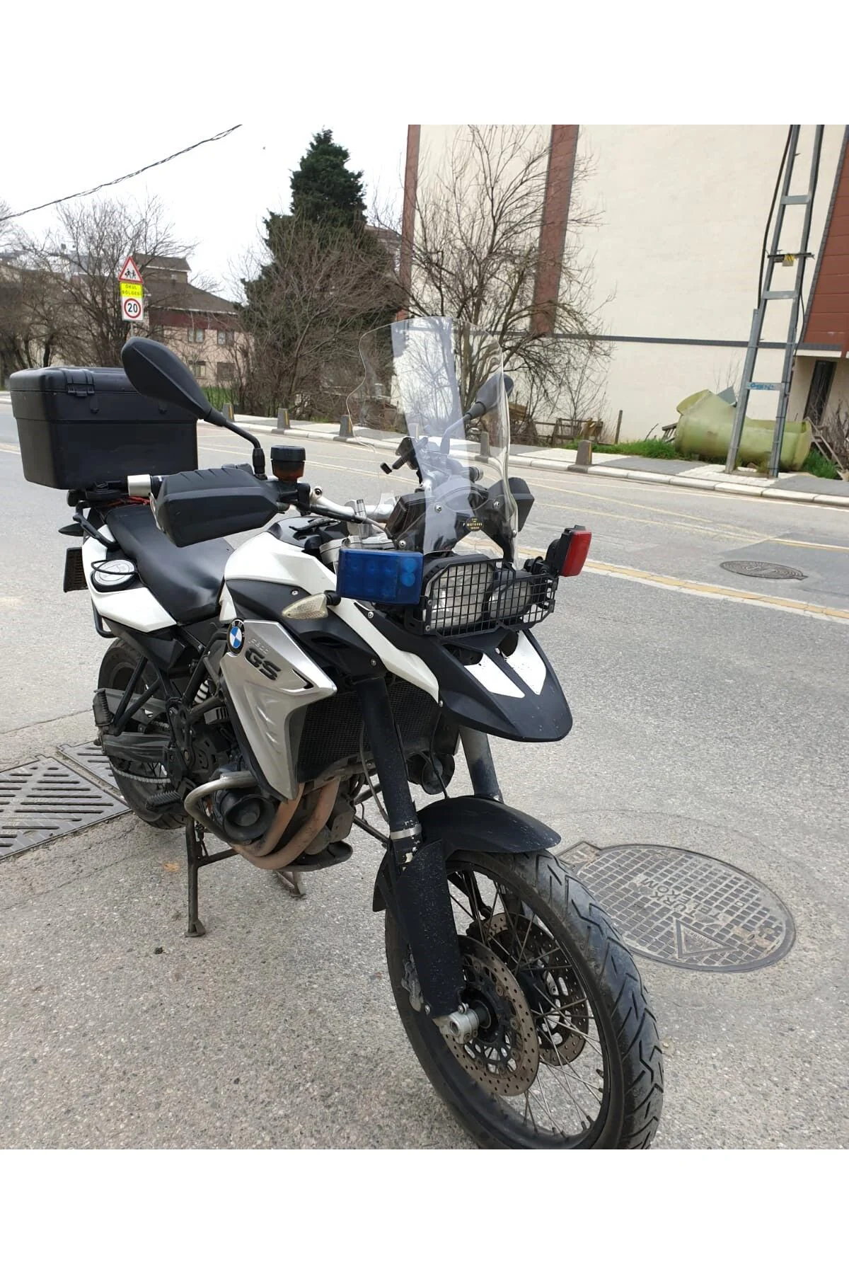 Bmw F 800 GS Ön Cam 2008-2012 Model 47cm Şeffaf Renkli 4mm