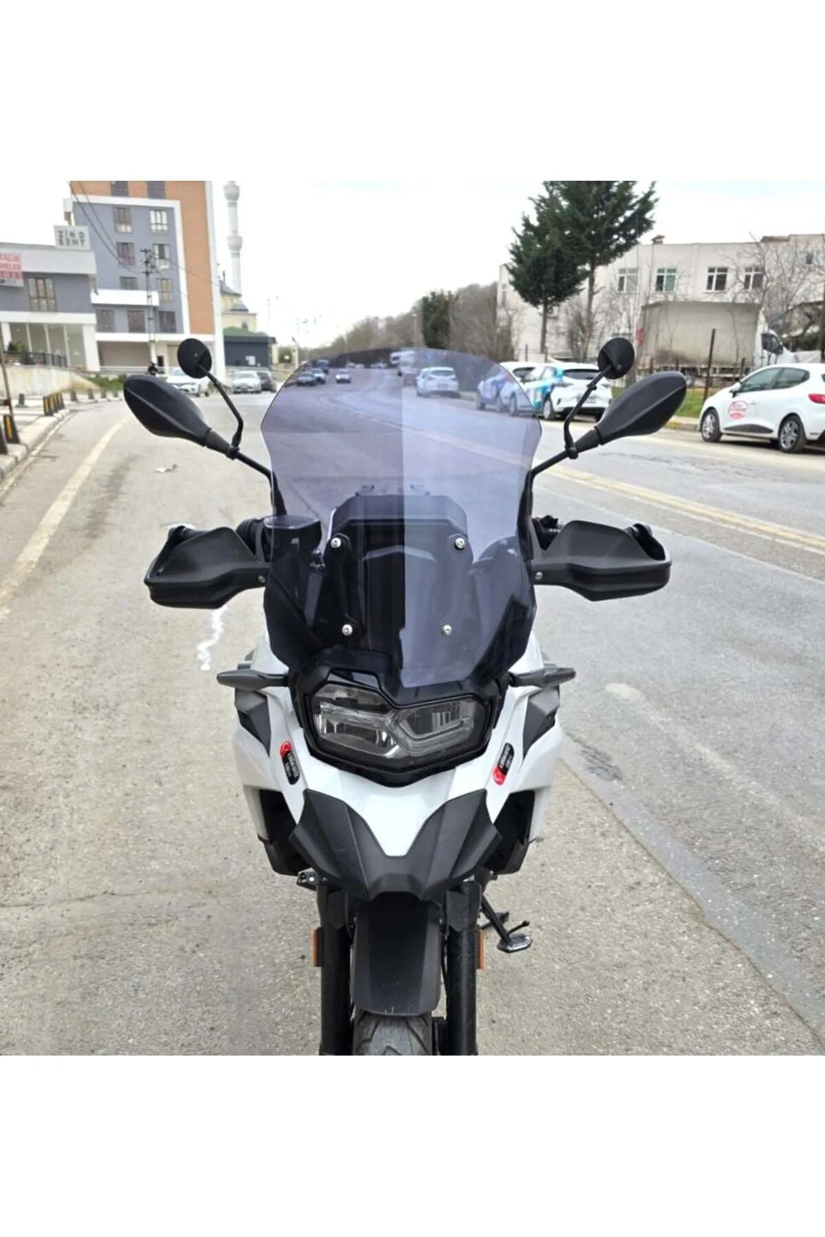 Bmw F 800 GS Ön Cam 2024-2026 Model 44cm Füme Renkli 4mm