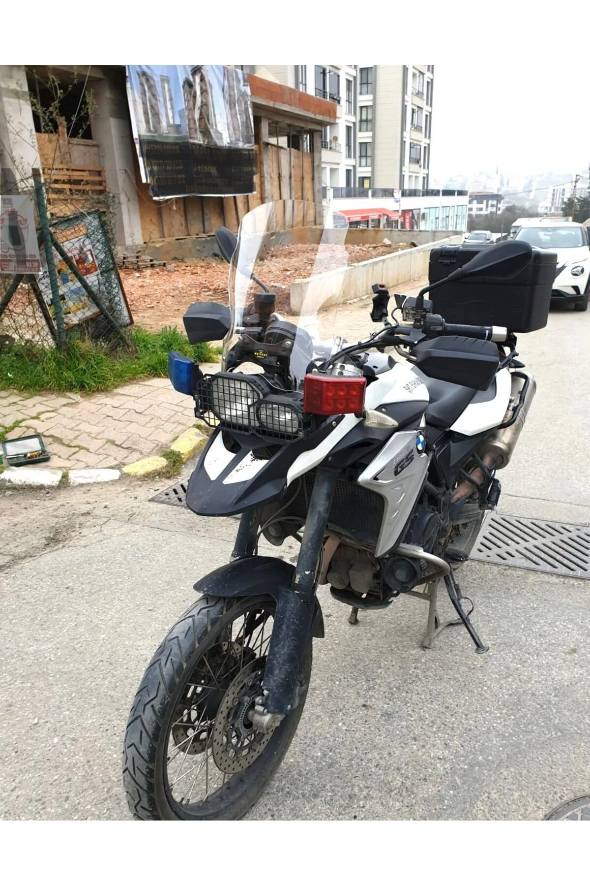 Bmw F 800 GS Ön Cam 2008-2012 Model 47cm Şeffaf Renkli 4mm