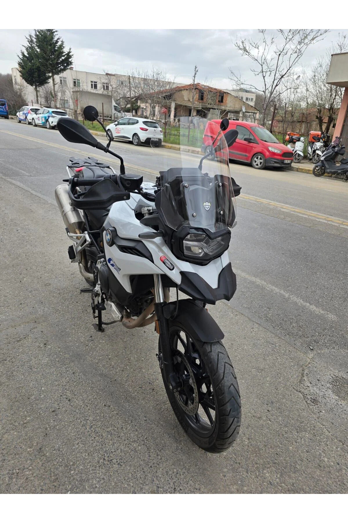 Bmw F 800 GS Ön Cam 2024-2026 Model 44cm Şeffaf Renkli 4mm
