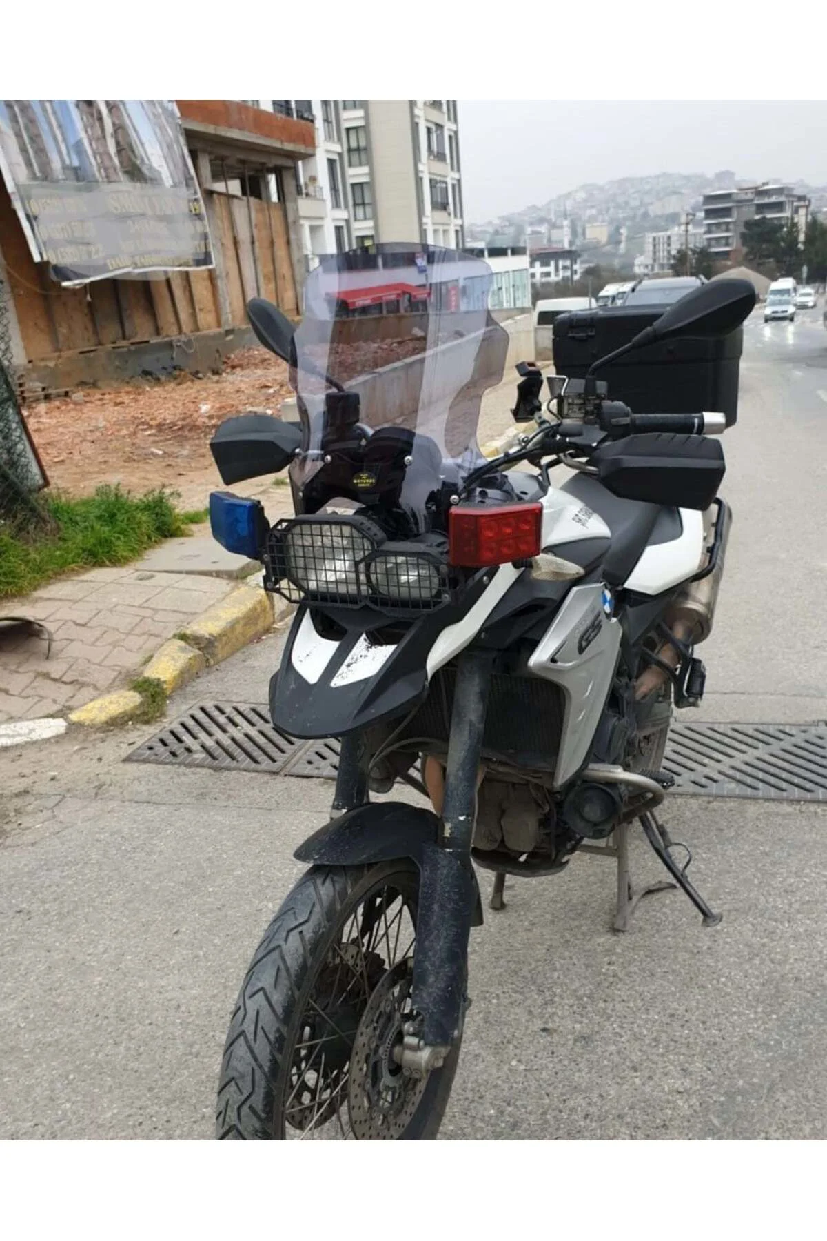 Bmw F 800 GS Ön Cam 2008-2012 Model 47cm Füme Renkli 4mm