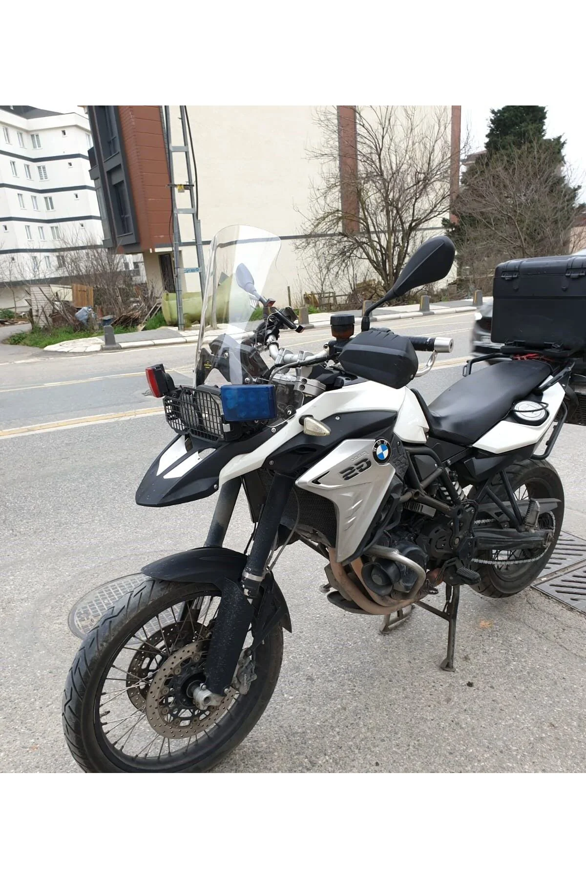 Bmw F 800 GS Ön Cam 2008-2012 Model 47cm Şeffaf Renkli 4mm