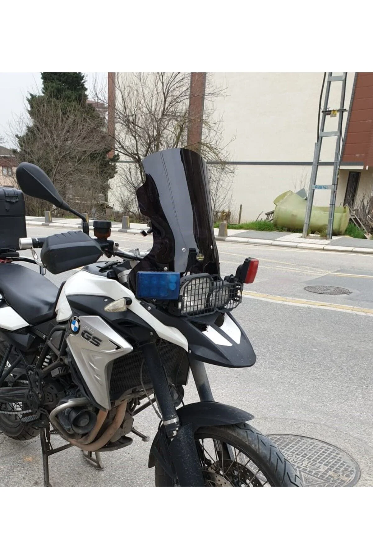 Bmw F 800 GS Ön Cam 2008-2012 Model 47cm Siyah Renkli 4mm