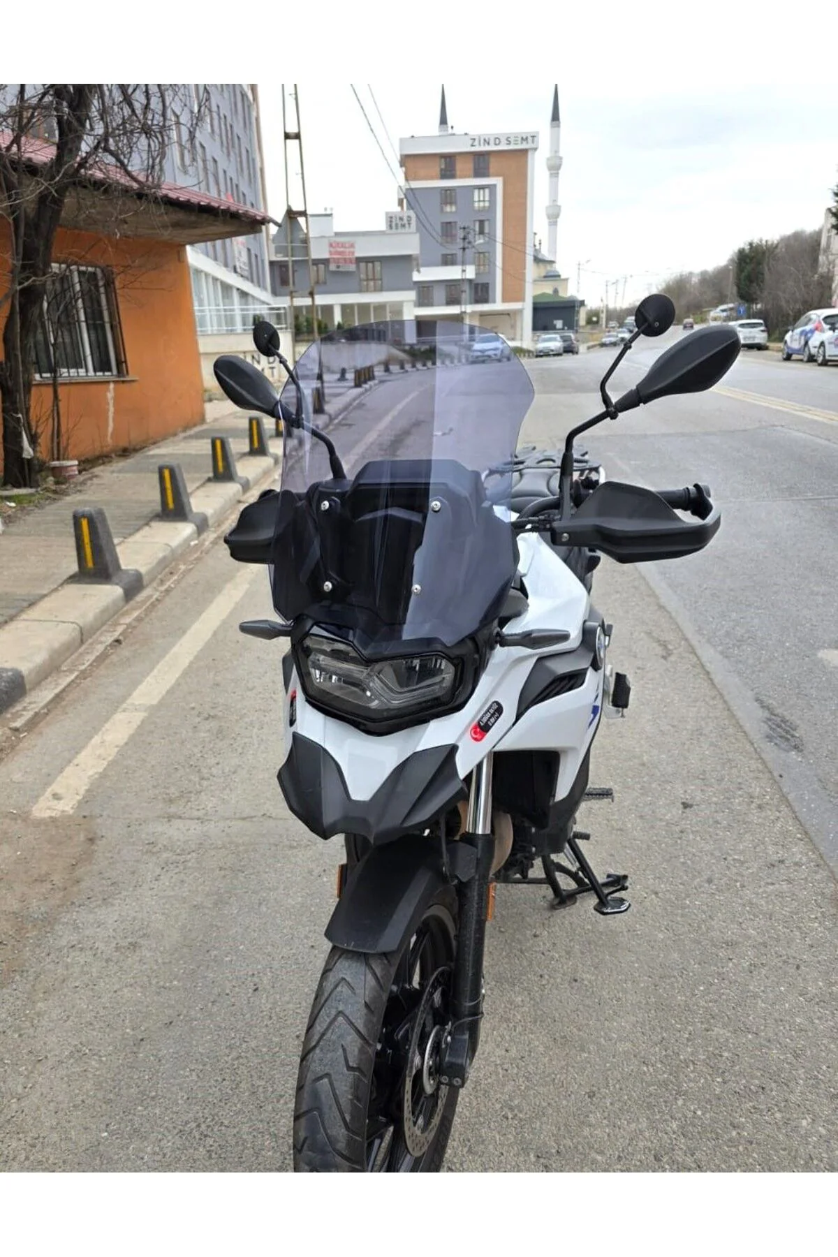 Bmw F 800 GS Ön Cam 2024-2026 Model 44cm Füme Renkli 4mm