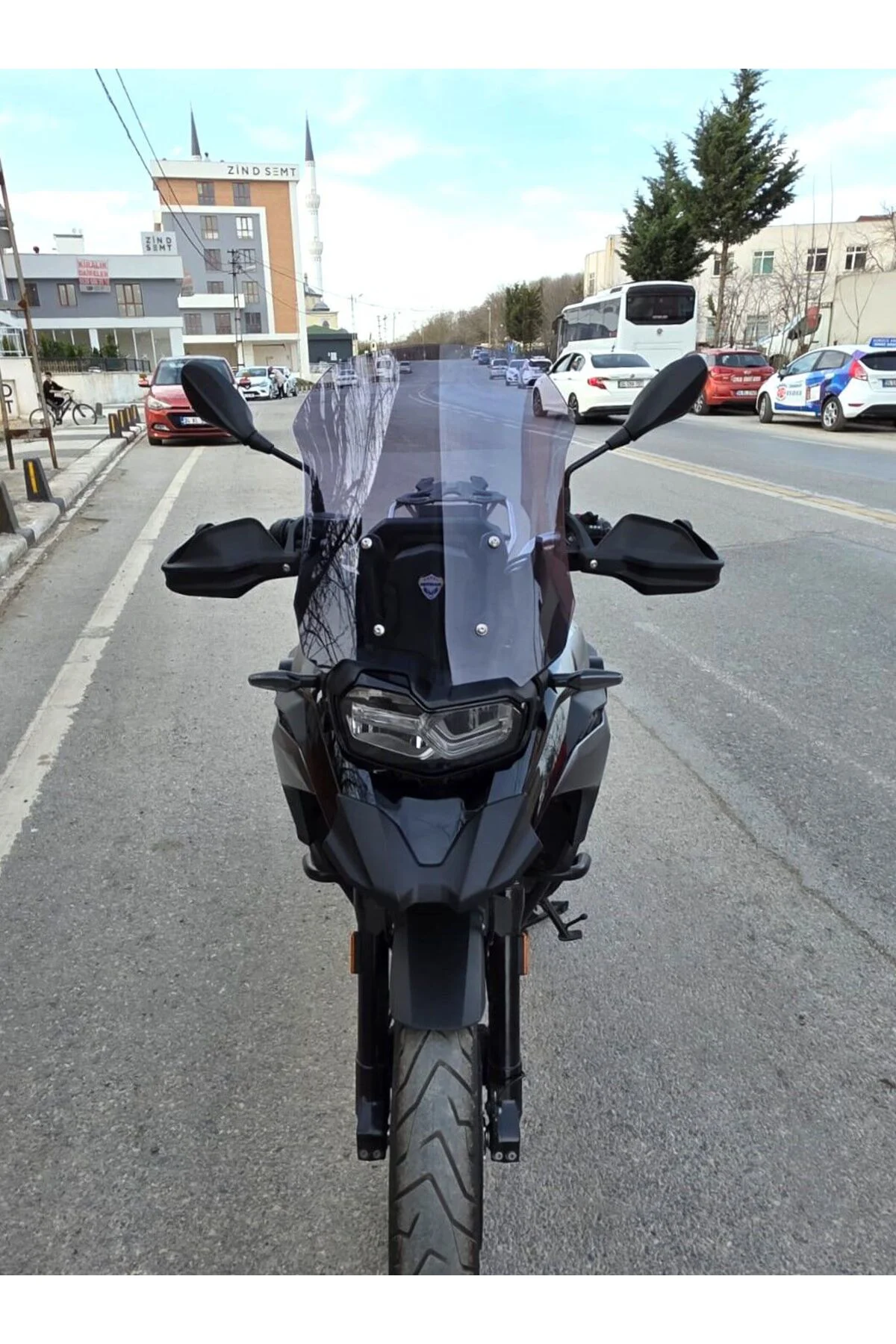 Bmw F 800 GS Ön Cam 2024-2026 Model 44cm Füme Renkli 4mm