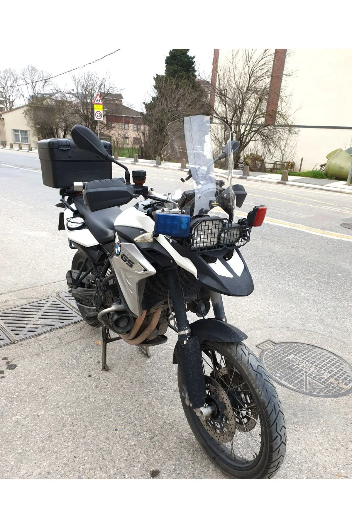 Bmw F 800 GS Ön Cam 2008-2012 Model 47cm Şeffaf Renkli 4mm