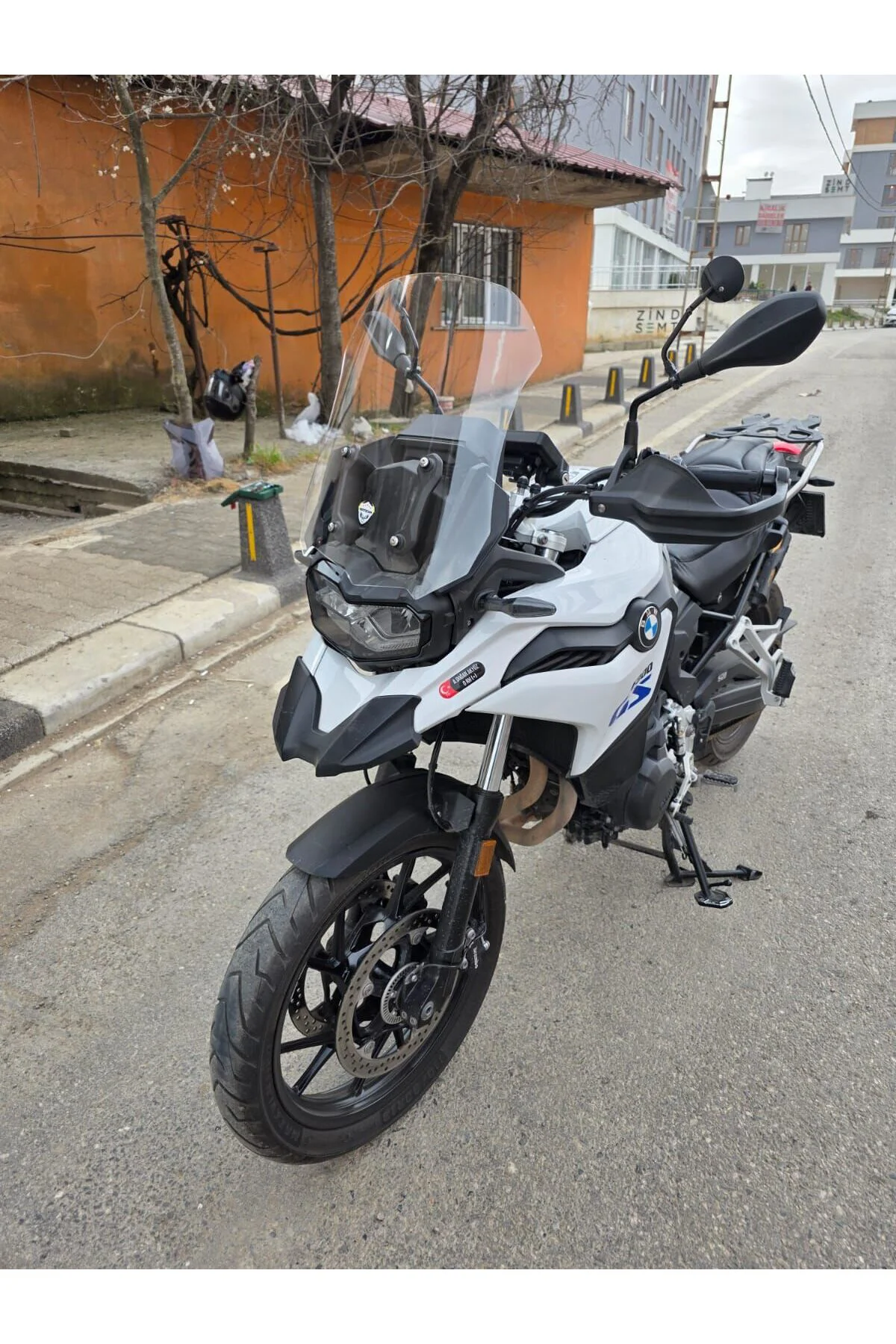 Bmw F 800 GS Ön Cam 2024-2026 Model 44cm Şeffaf Renkli 4mm
