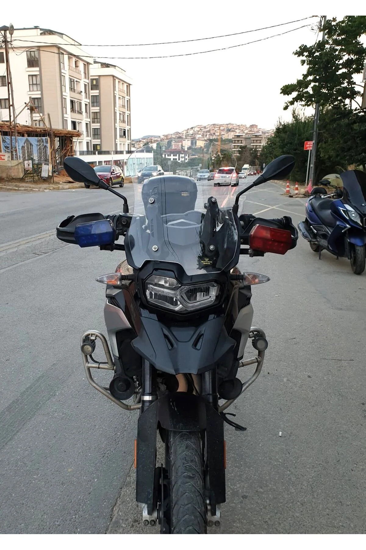 Bmw F 850 GS Ön Cam 2018-2023 Model 49cm Şeffaf Renkli 4mm