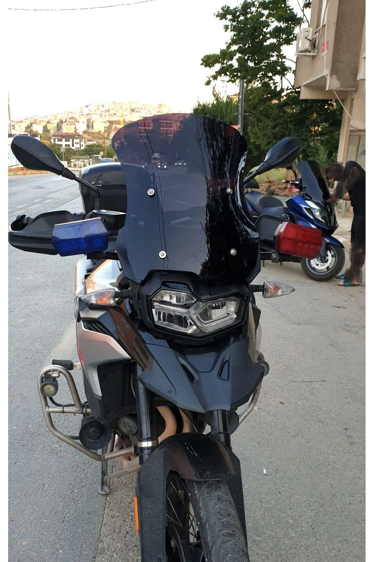 Bmw F 850 GS Ön Cam 2018-2023 Model 49cm Siyah Renkli 4mm