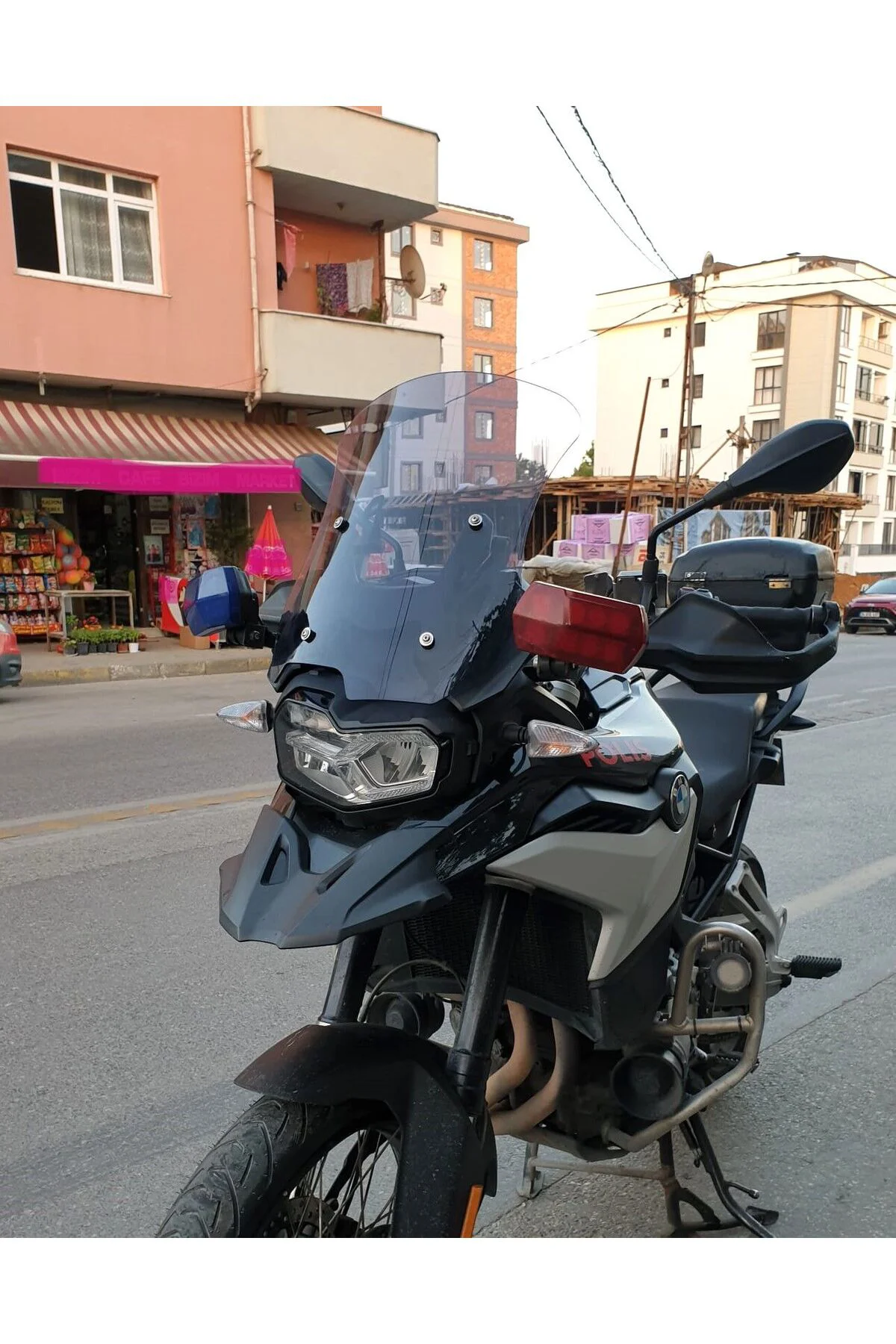 Bmw F 850 GS Ön Cam 2018-2023 Model 49cm Füme Renkli 4mm