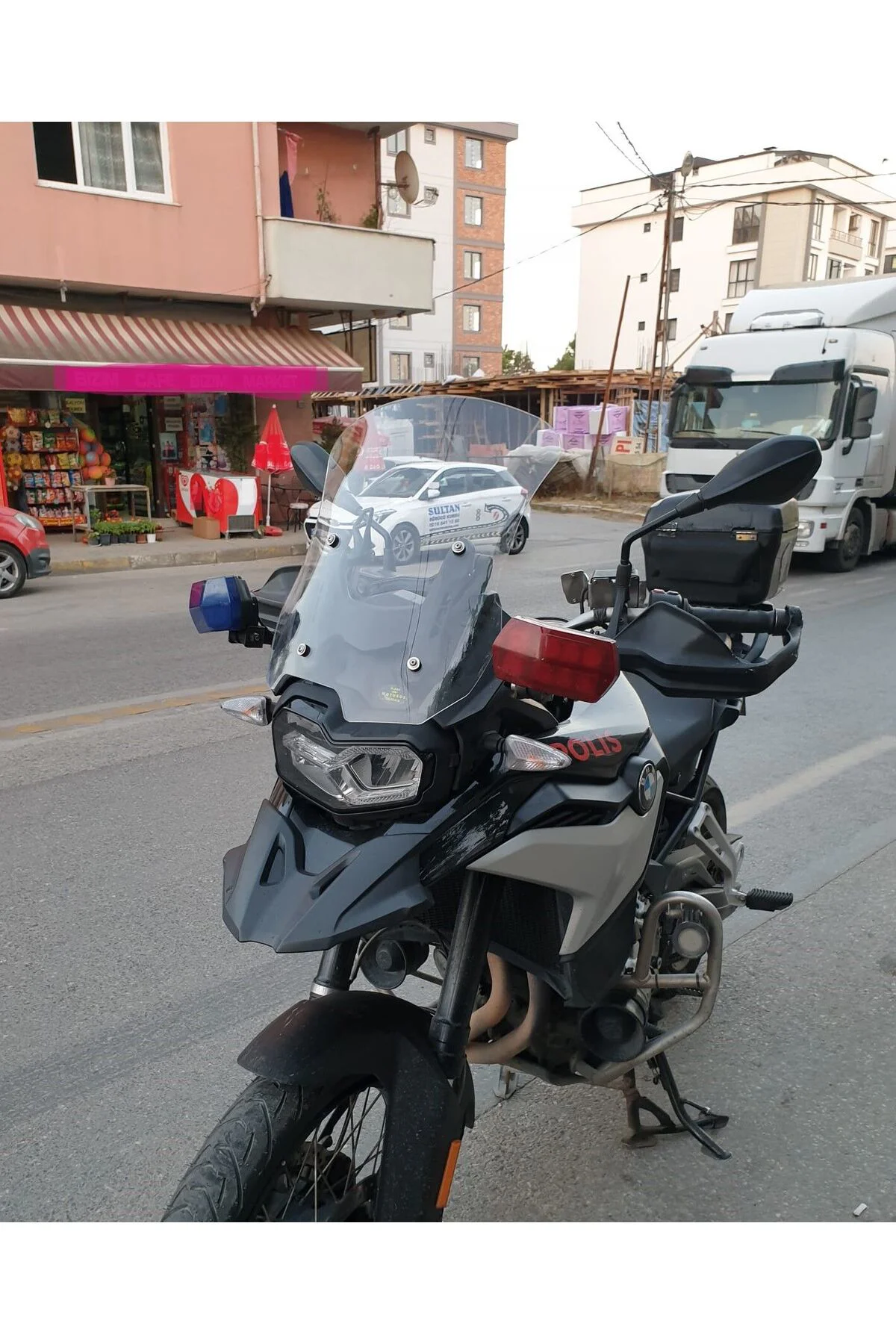 Bmw F 850 GS Ön Cam 2018-2023 Model 49cm Şeffaf Renkli 4mm