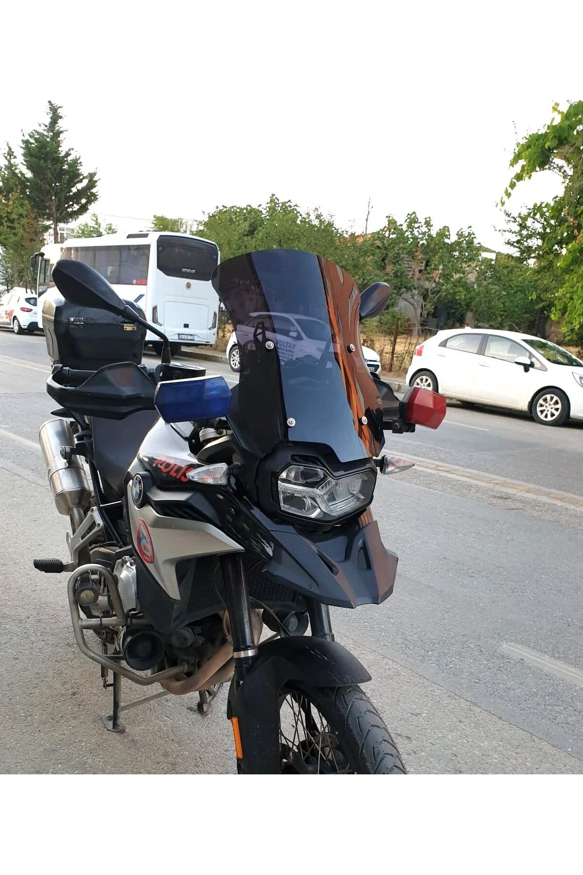 Bmw F 850 GS Ön Cam 2018-2023 Model 49cm Siyah Renkli 4mm