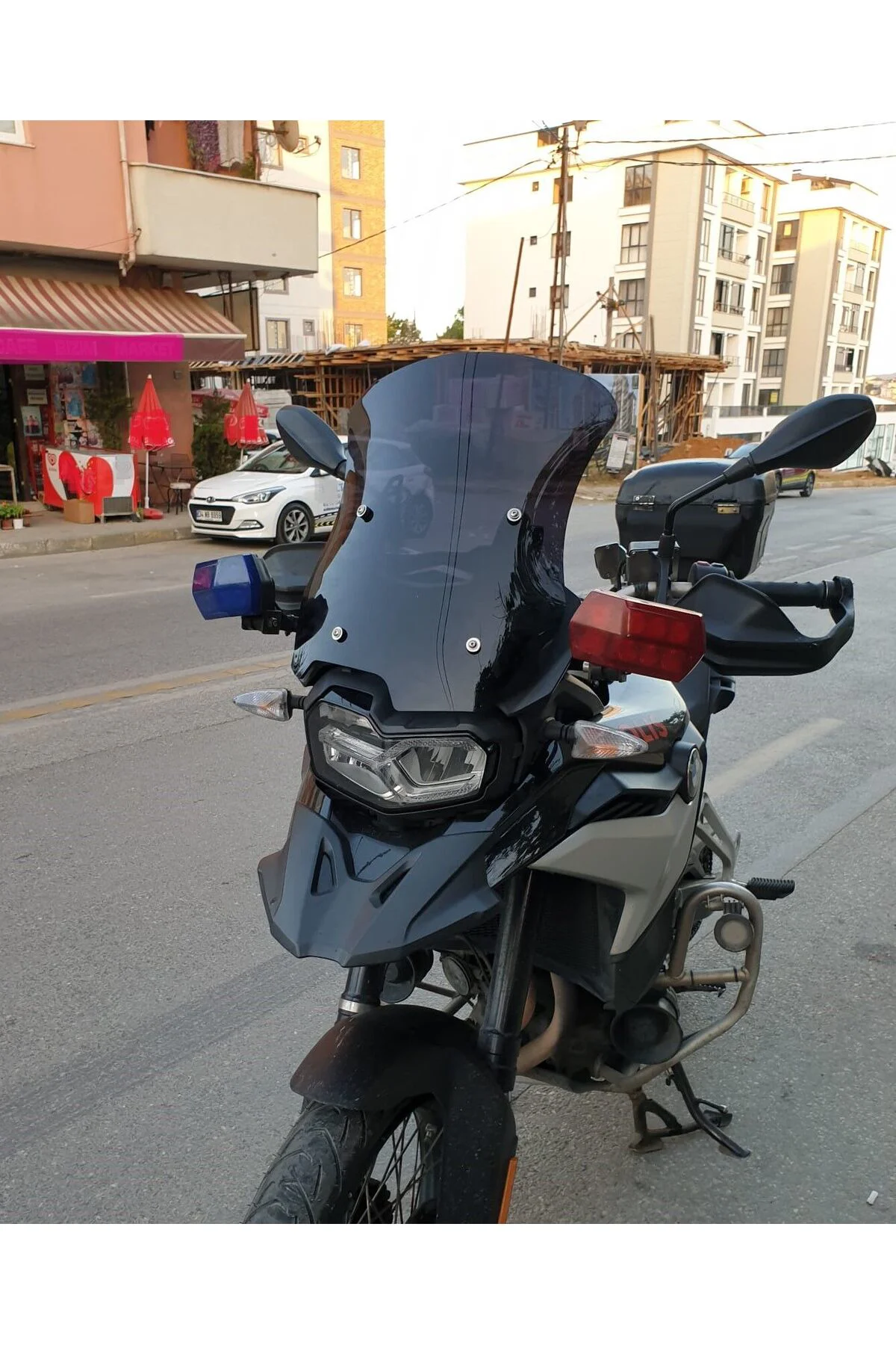 Bmw F 850 GS Ön Cam 2018-2023 Model 49cm Siyah Renkli 4mm