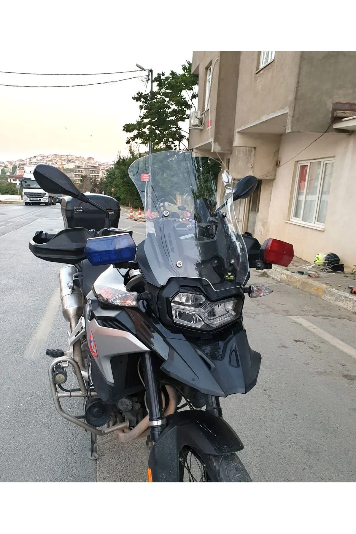 Bmw F 850 GS Ön Cam 2018-2023 Model 49cm Şeffaf Renkli 4mm