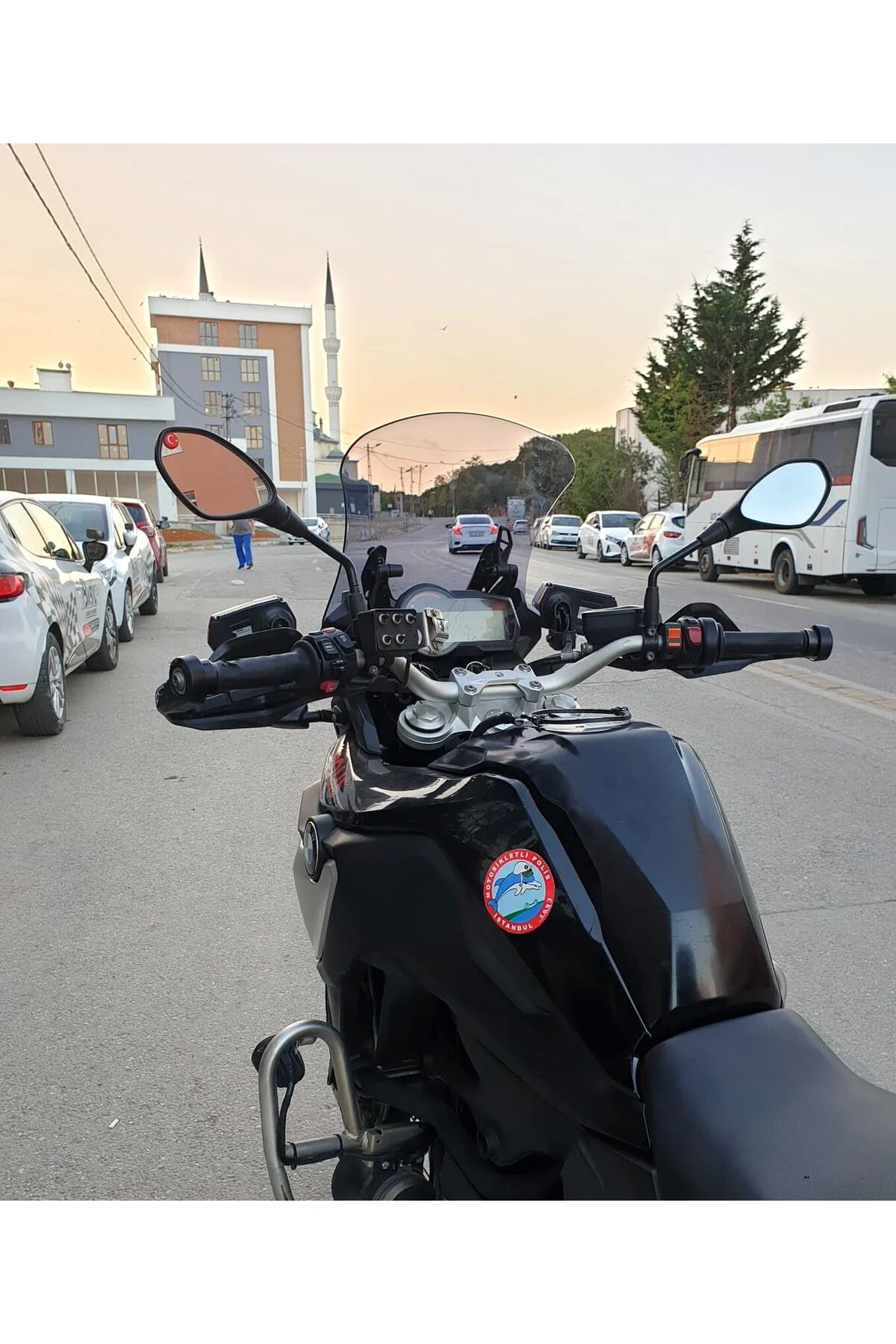 Bmw F 850 GS Ön Cam 2018-2023 Model 49cm Füme Renkli 4mm