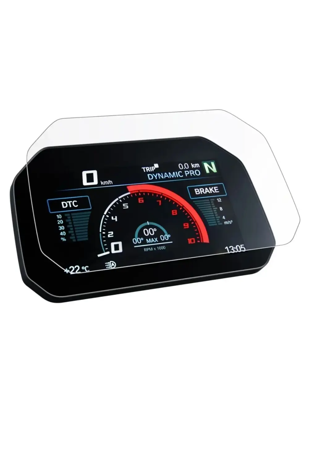 BMW F 900 GS 6.5 inç Dijital Gösterge Uyumlu 9H Nano Ekran Koruyu