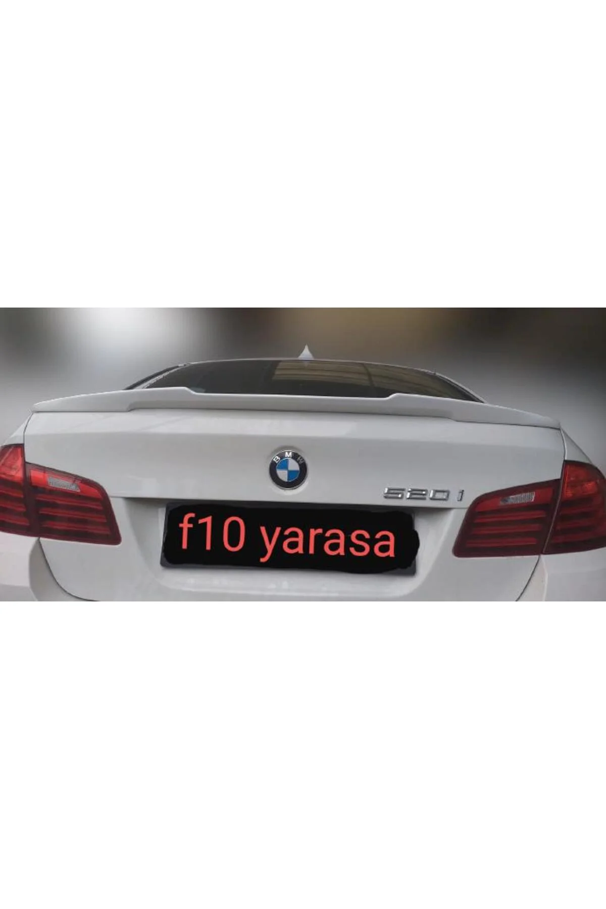 BMW F10 ASTARLI YARASA ANATOMİK SPOİLER BMW F10 ASTARLI YARASA ANATOMİK SPOİLER