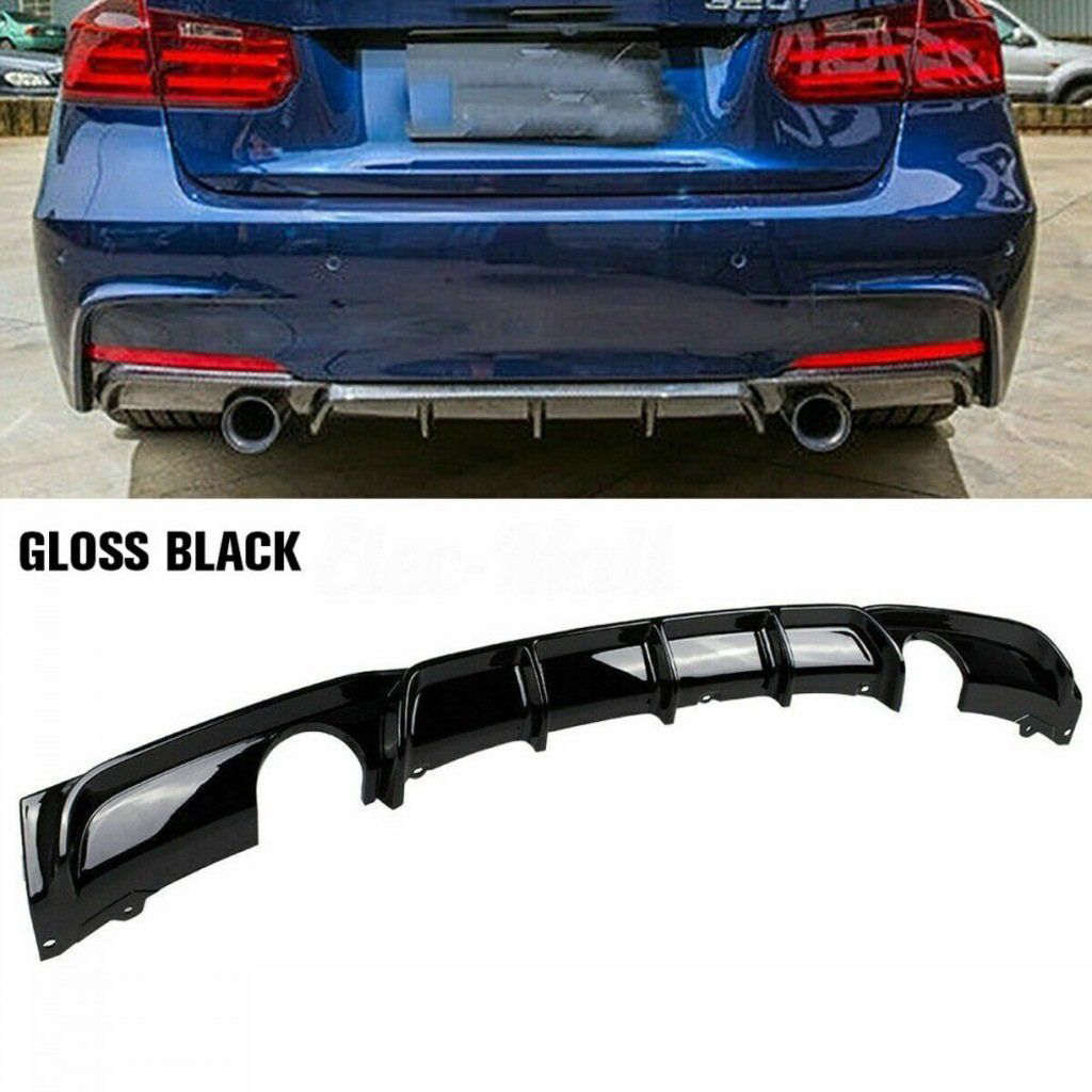 Bmw F30 Uyumlu (2012-2018) M Performance Sağ Sol Tek Çıkış Difüzö