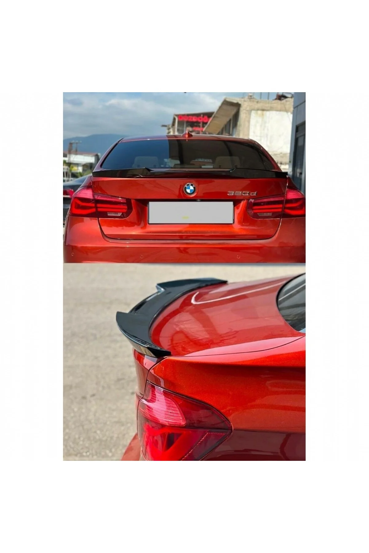BMW F30 YARASA BOYALI PLASTİK SPOİLER BMW F30 YARASA BOYALI PLASTİK SPOİLER