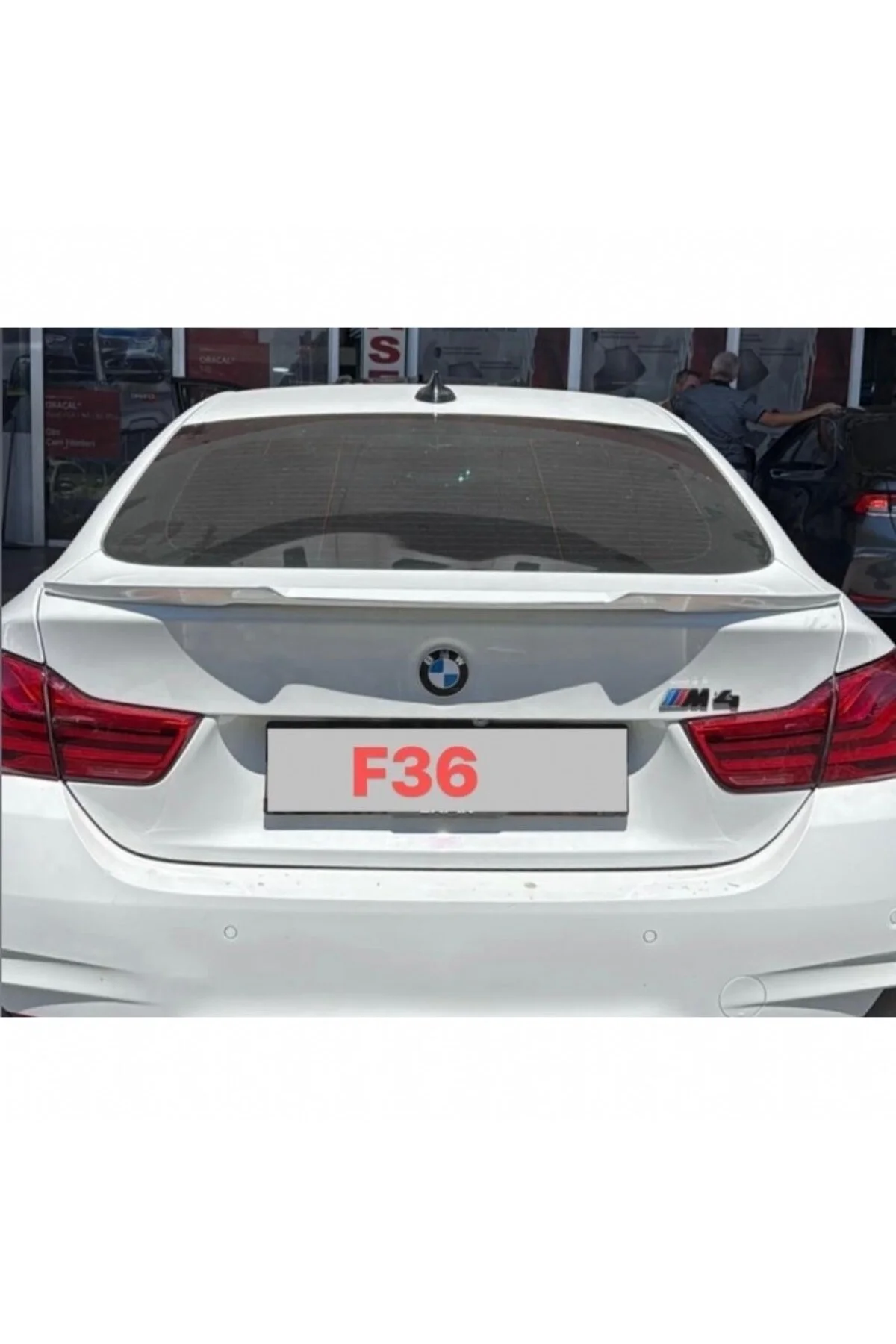 BMW F36 MODEL ASTARLI PLASTİK SPOİLER