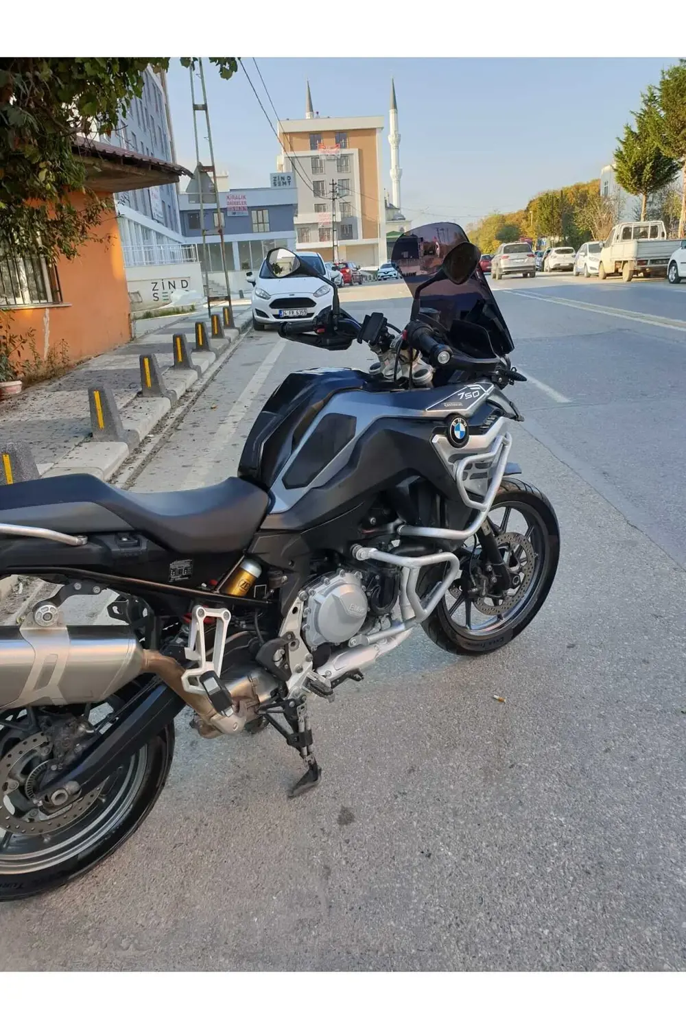 Bmw F750 850 Sport Ön Cam 2018-2024 Model 47cm Şeffaf Renkli 4mm