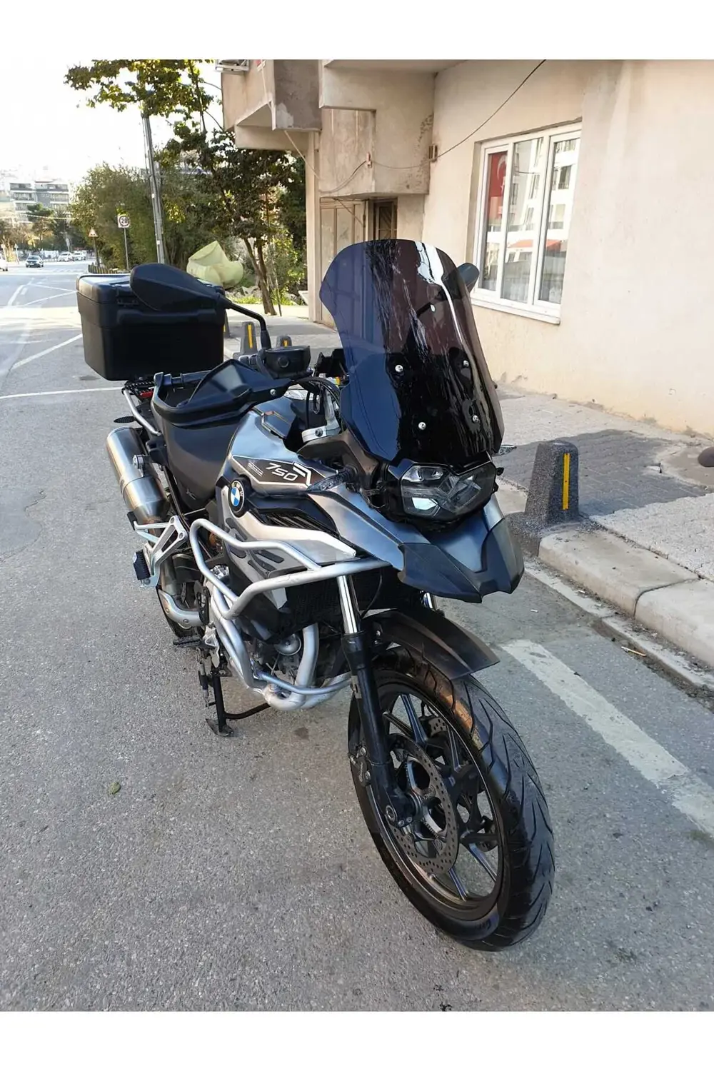 Bmw F750 850 Sport Ön Cam 2018-2024 Model 47cm Şeffaf Renkli 4mm