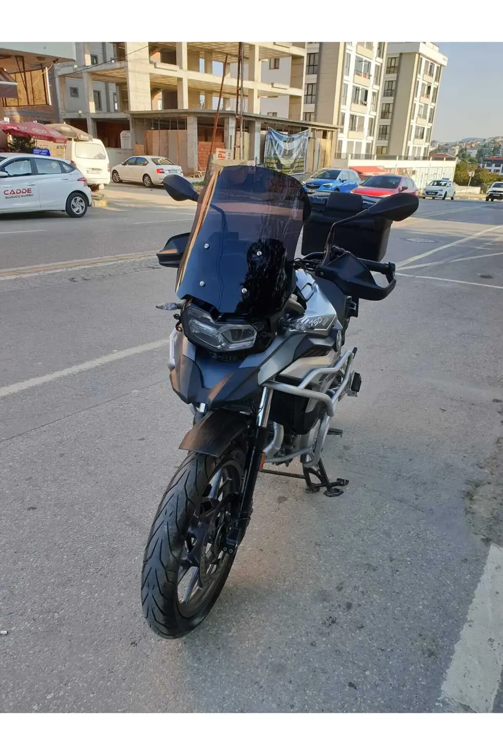 Bmw F750 850 Sport Ön Cam 2018-2024 Model 47cm Şeffaf Renkli 4mm