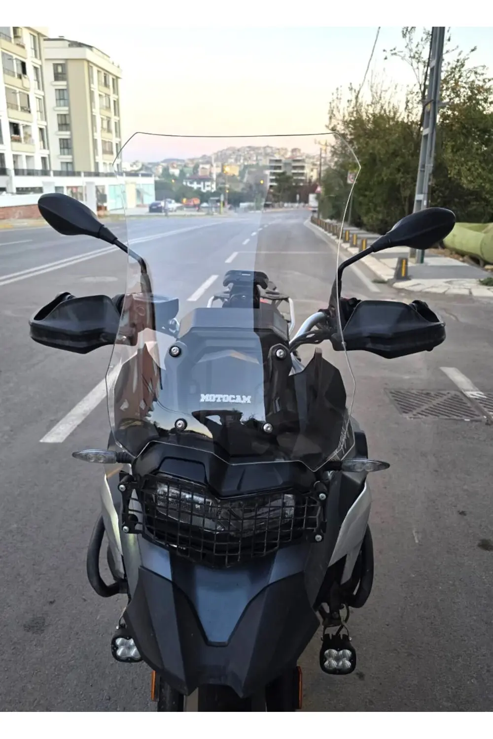Bmw F750 GS Siperlik Ön Cam 2018-2023 Model 57cm Şeffaf Renkli 4m