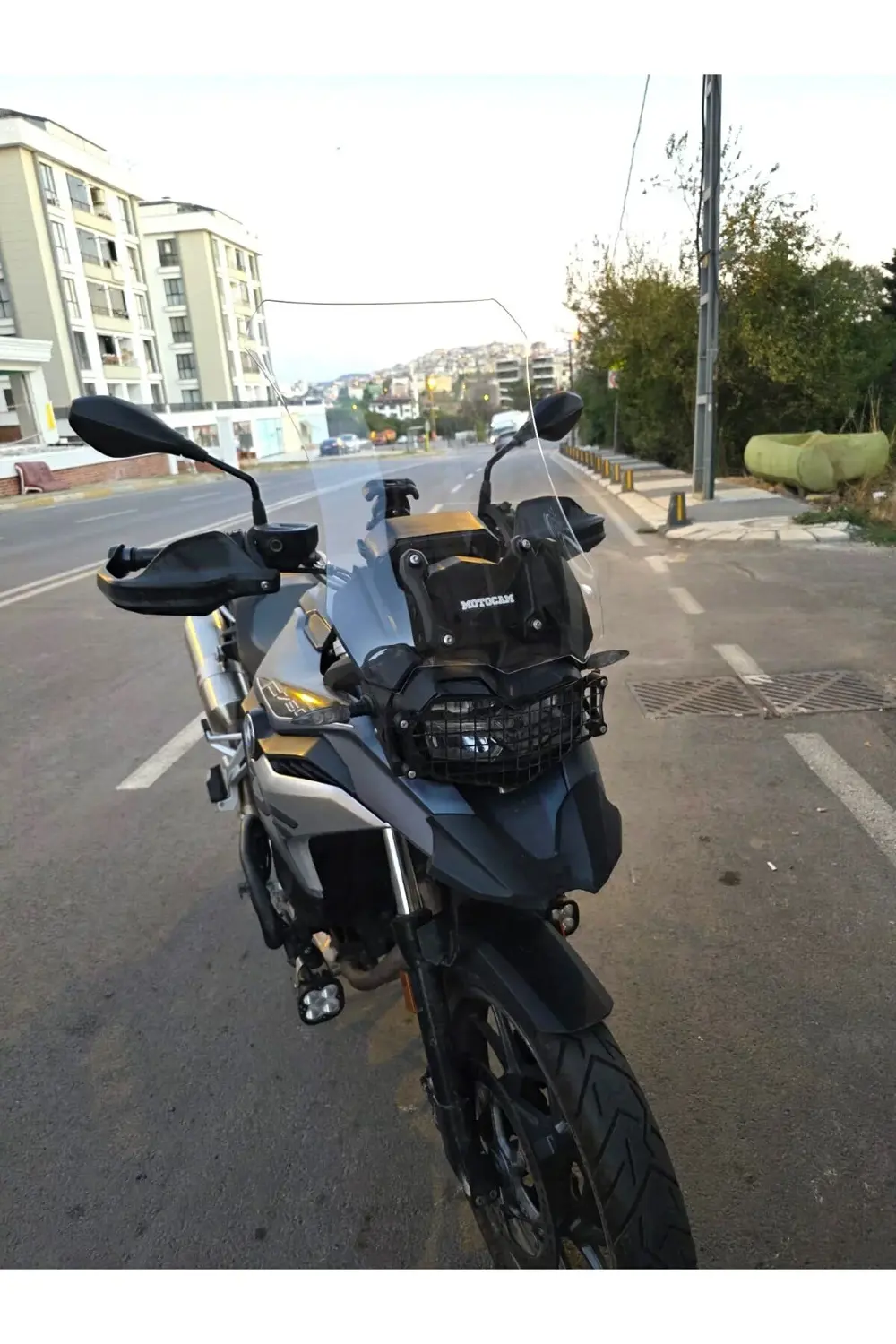 Bmw F750 GS Siperlik Ön Cam 2018-2023 Model 57cm Şeffaf Renkli 4m